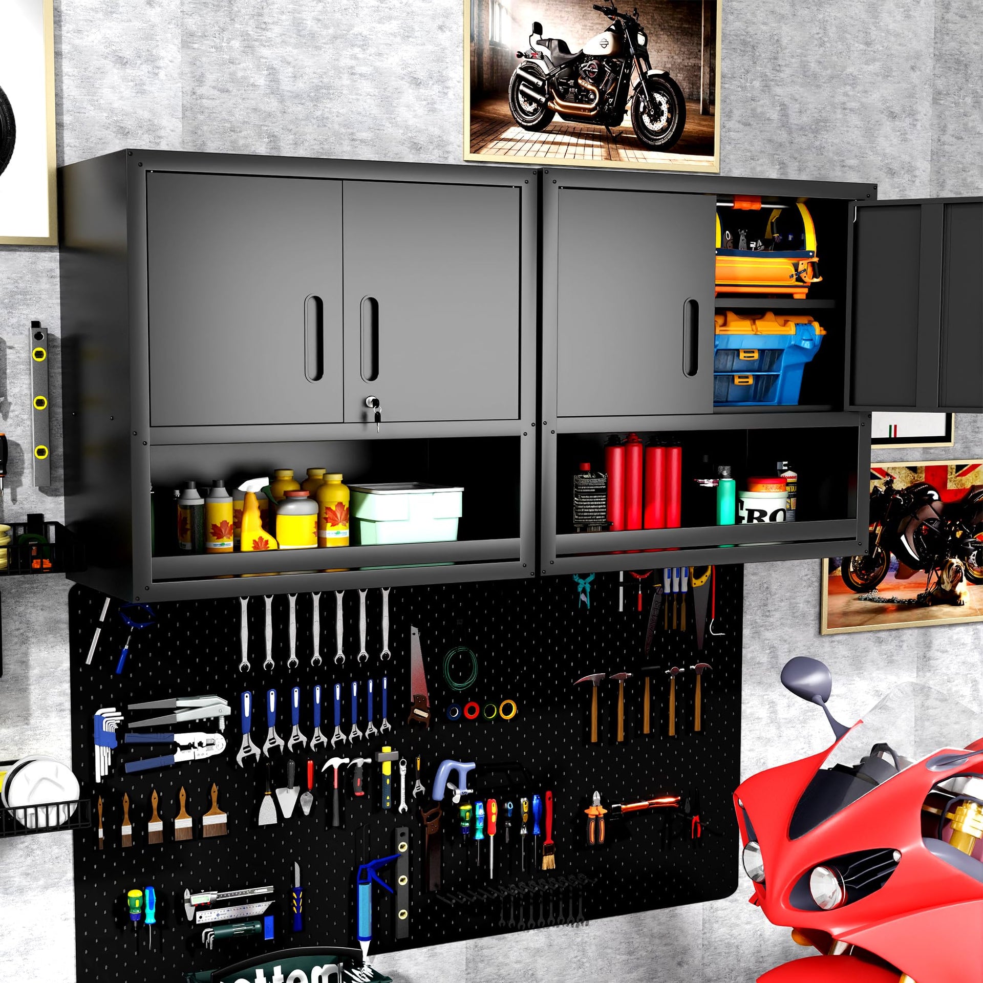 Metal Storage Cabinet for Garage