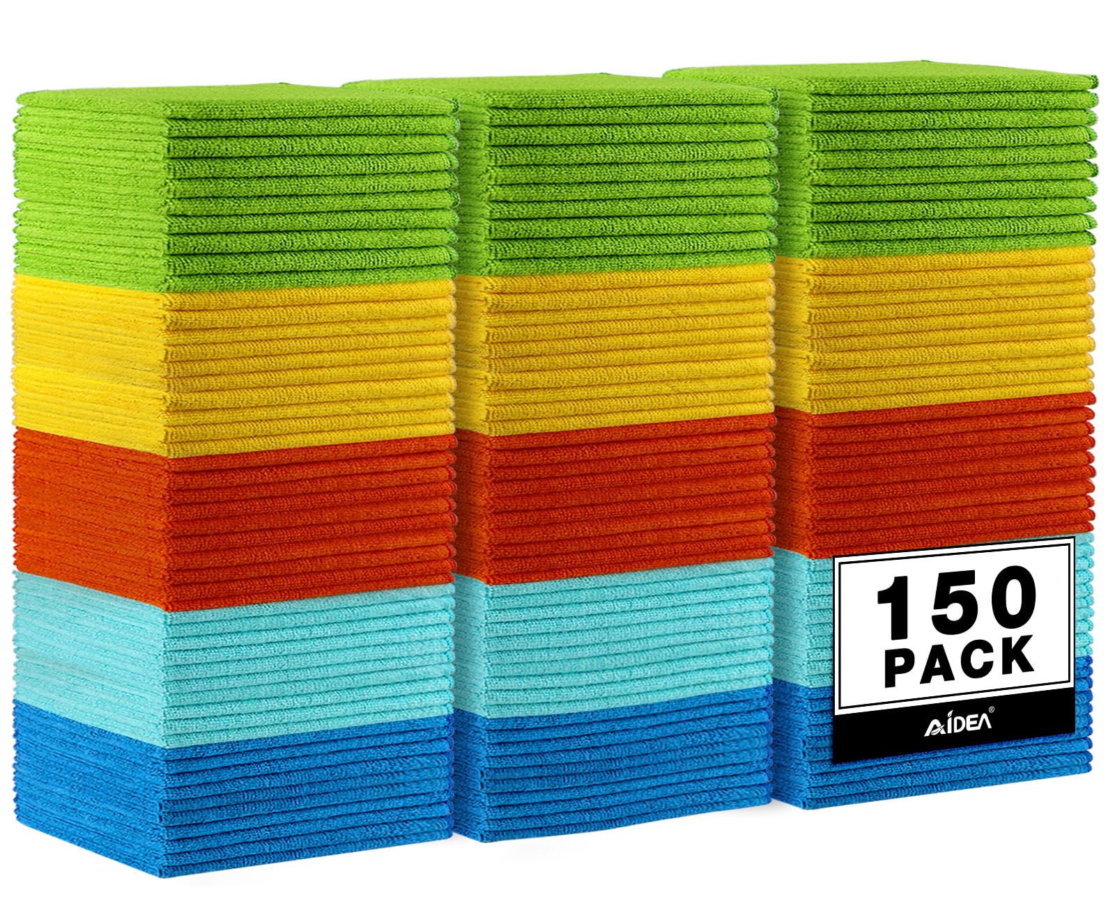 Microfiber Cleaning Cloth (150 Count)