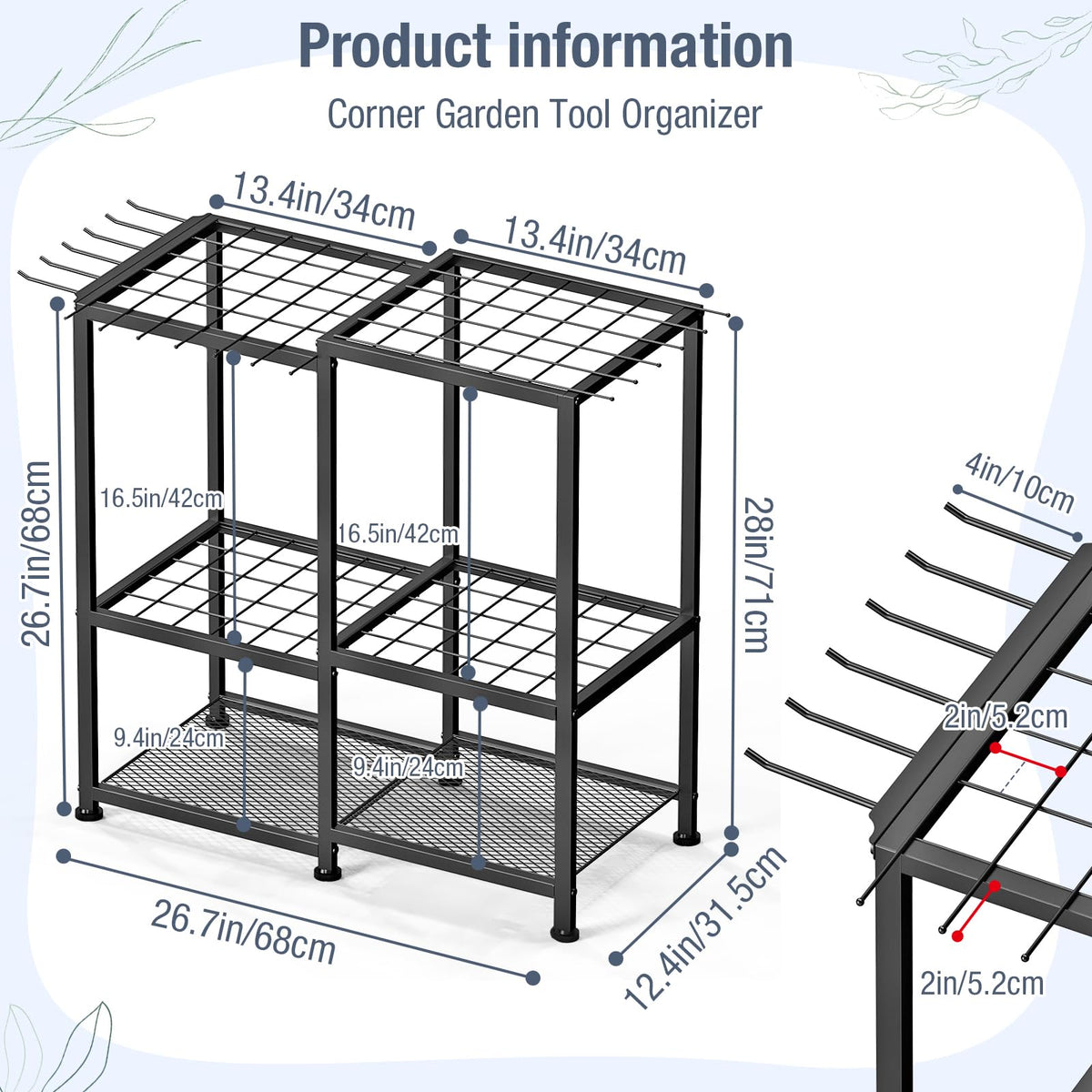 Garden Tool Organizer