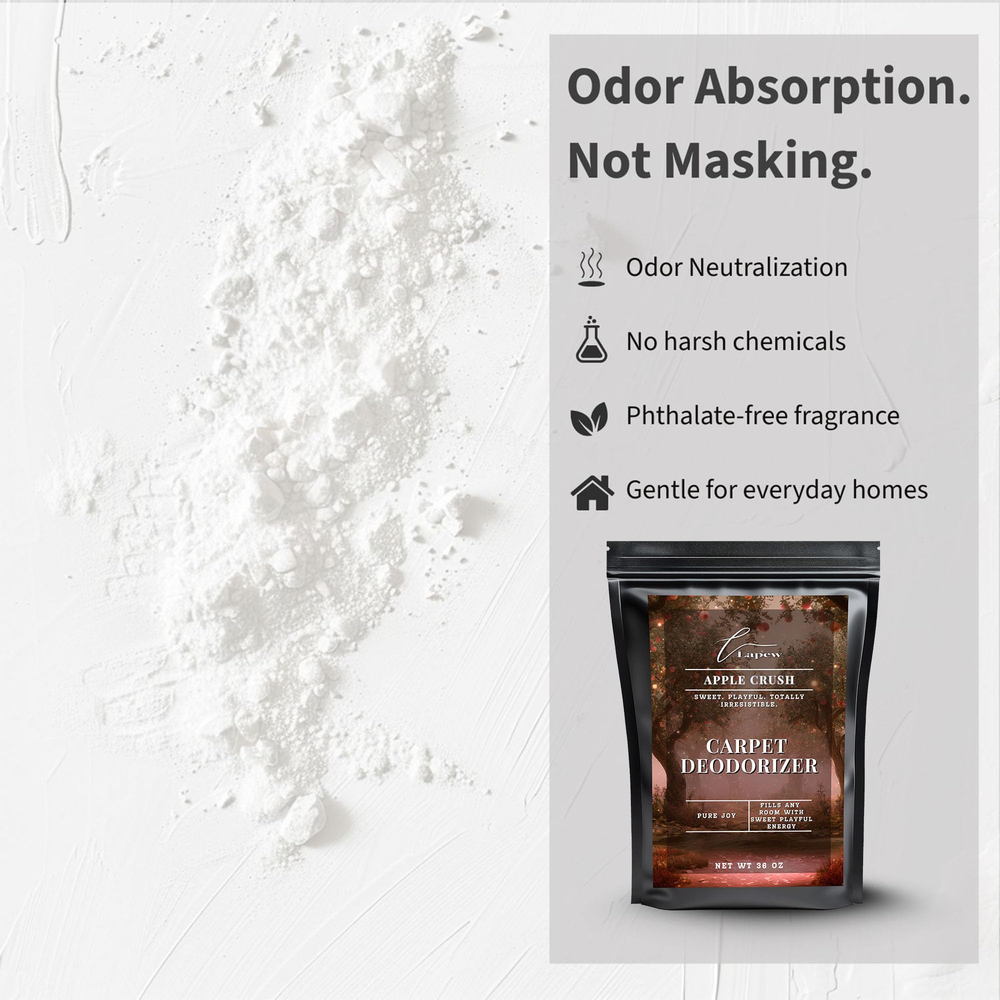 Apple Crush Carpet Deodorizer Powder (36 Ounce)