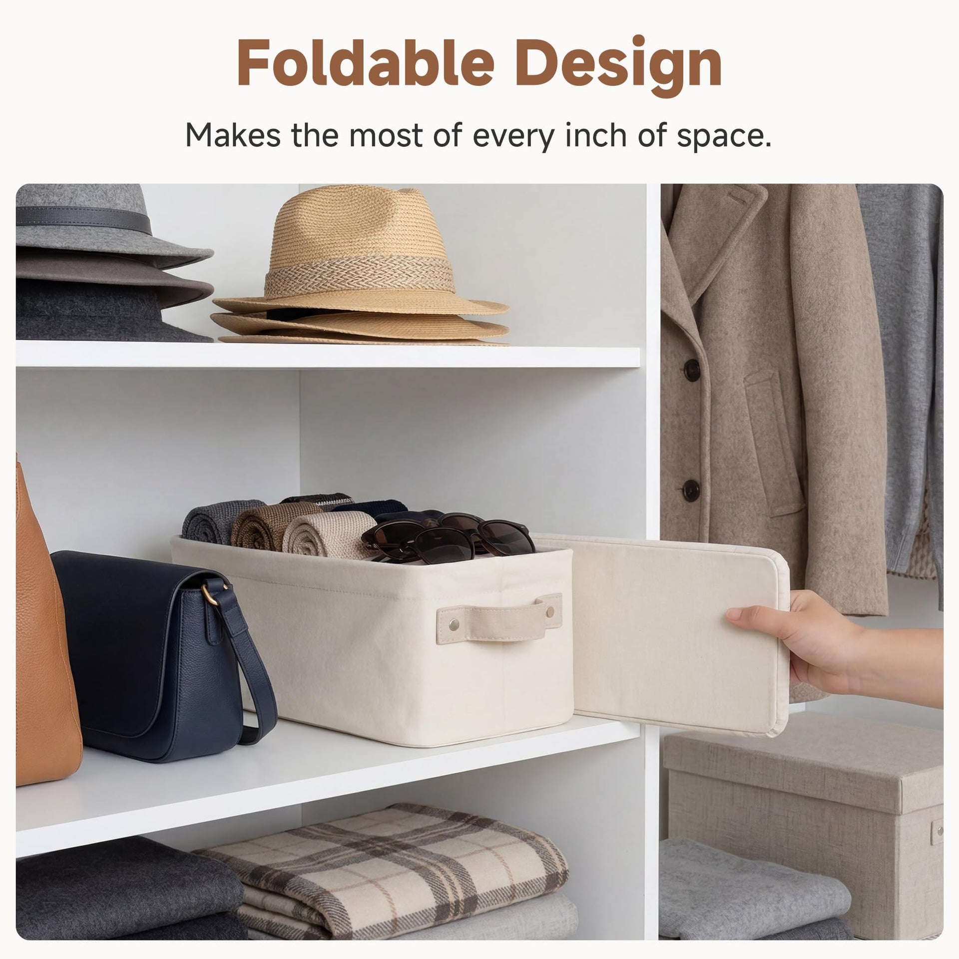 Narrow Storage Bins (2 Count)
