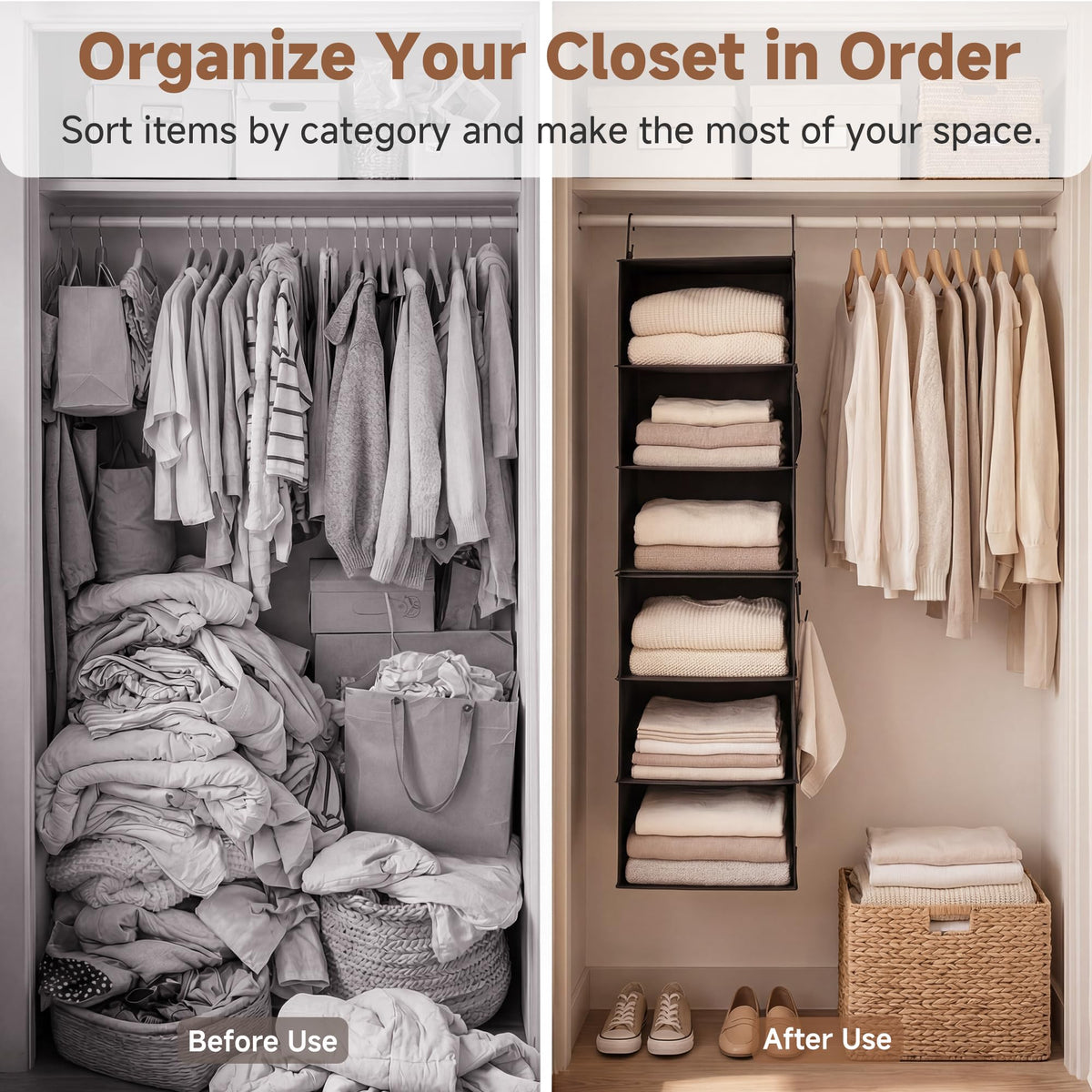 Hanging Closet Organizer 6