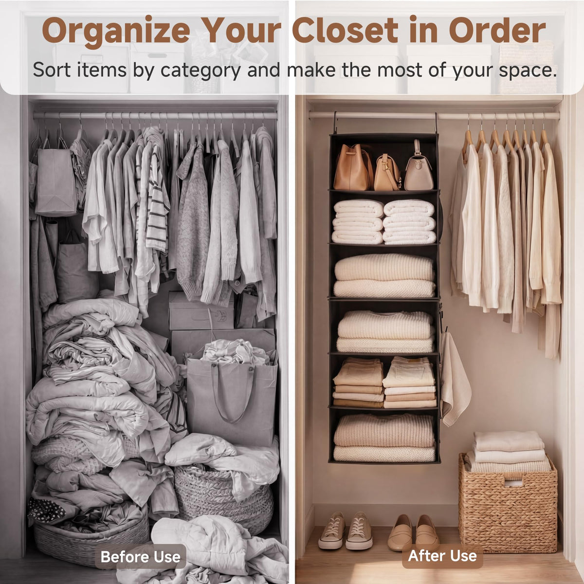 Hanging Closet Organizer 6