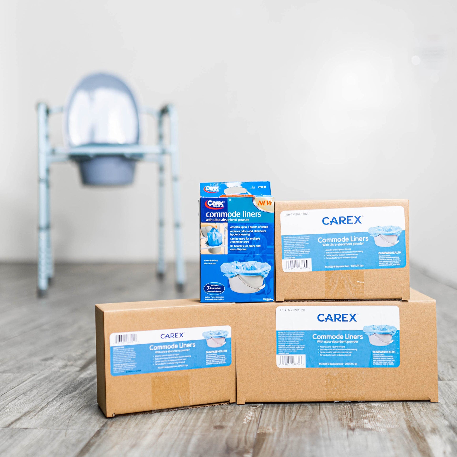 Commode Liners (42 Count)