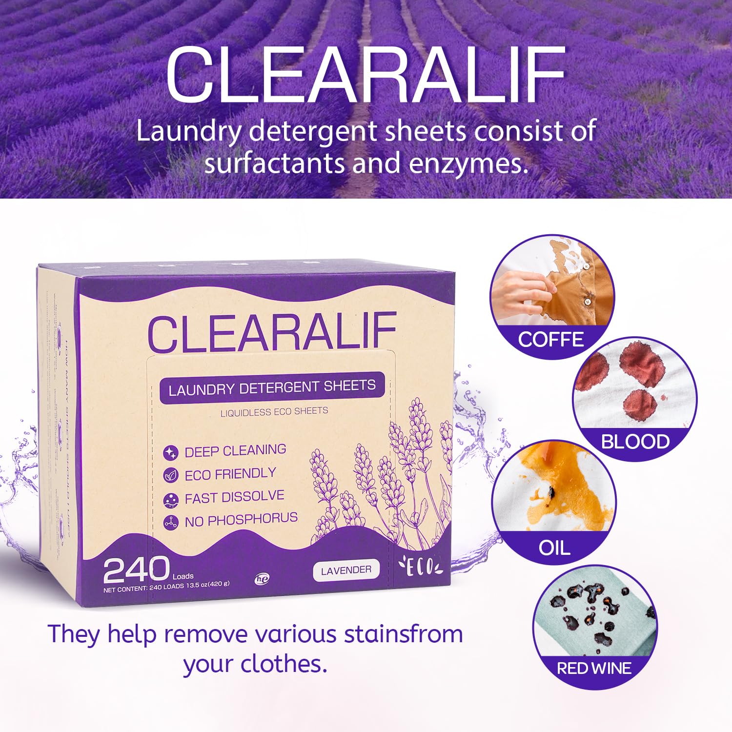 Laundry Detergent Sheets (240 Count)