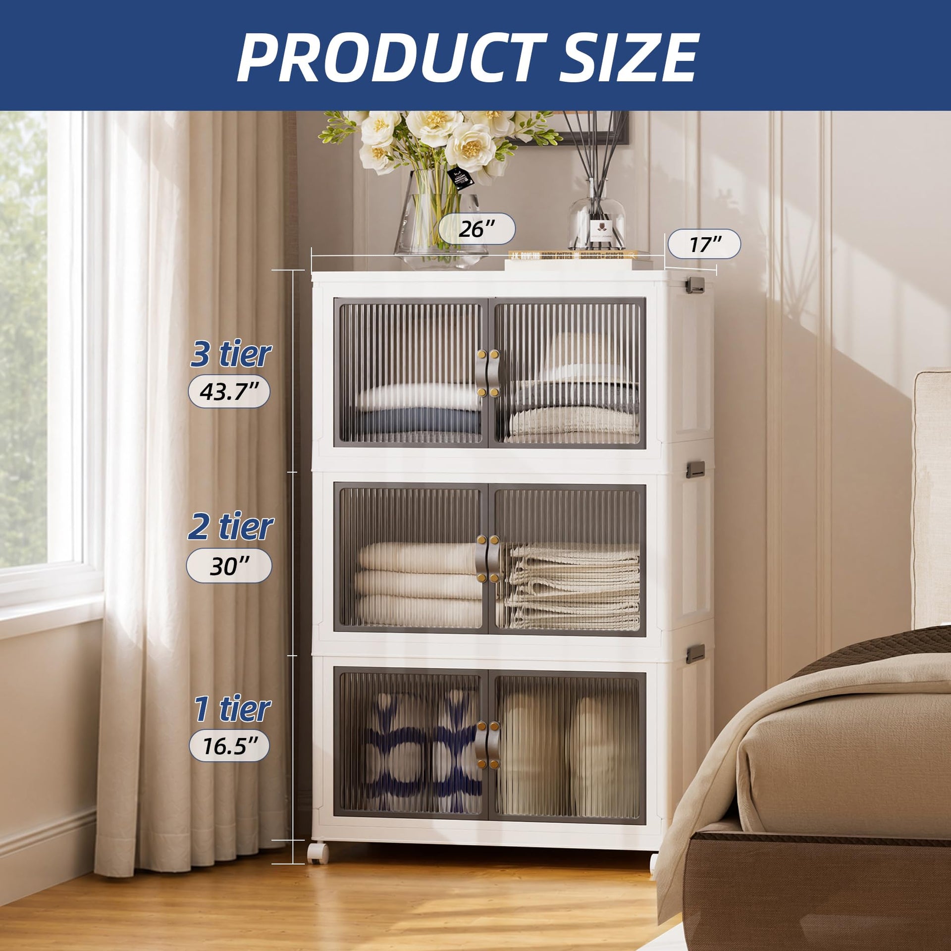 348Qt Stackable Storage Bins