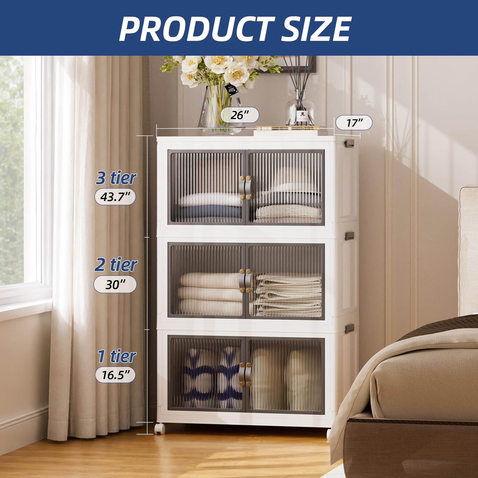 348Qt Stackable Storage Bins