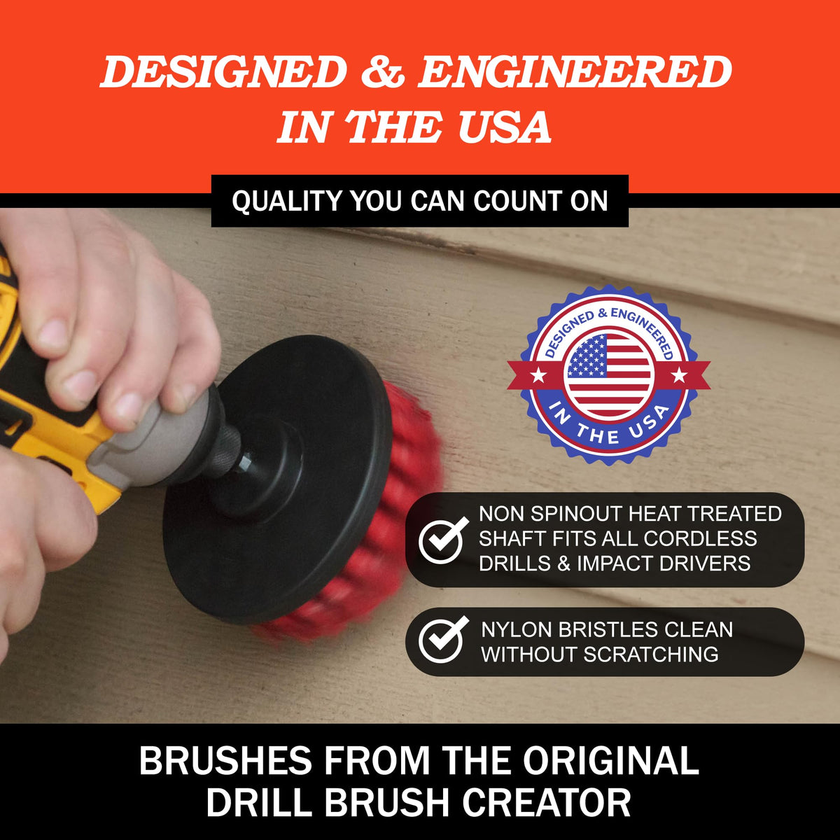 Heavy Duty Stiff Bristle Brush Kit - ModHome Supplies