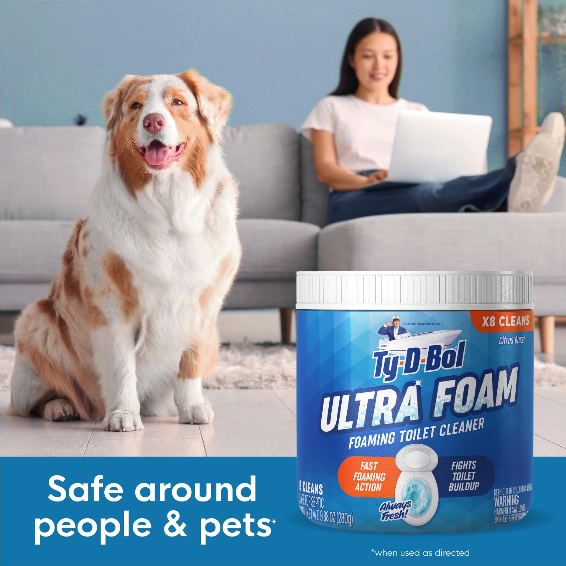 Ultra Foam Toilet Bowl Cleaner (9.88 Ounce)