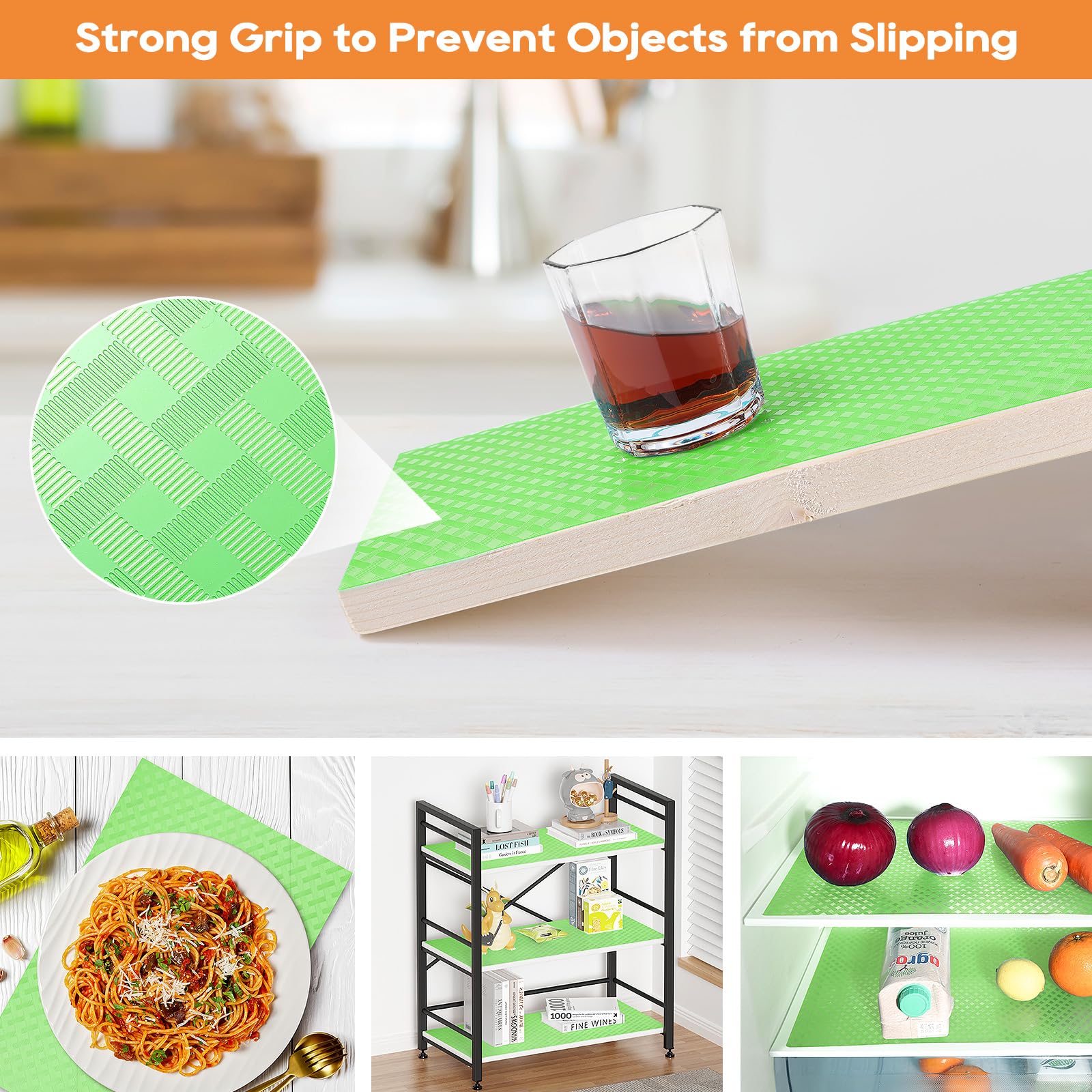 Shelf Liners for Kitchen Cabinets