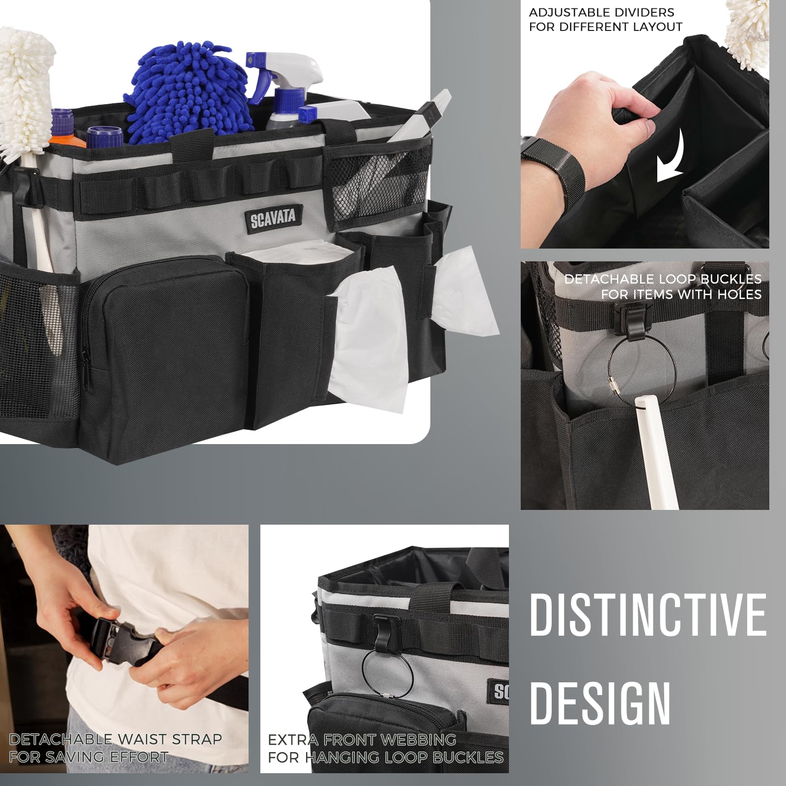 Wearable Cleaning Caddy Bag