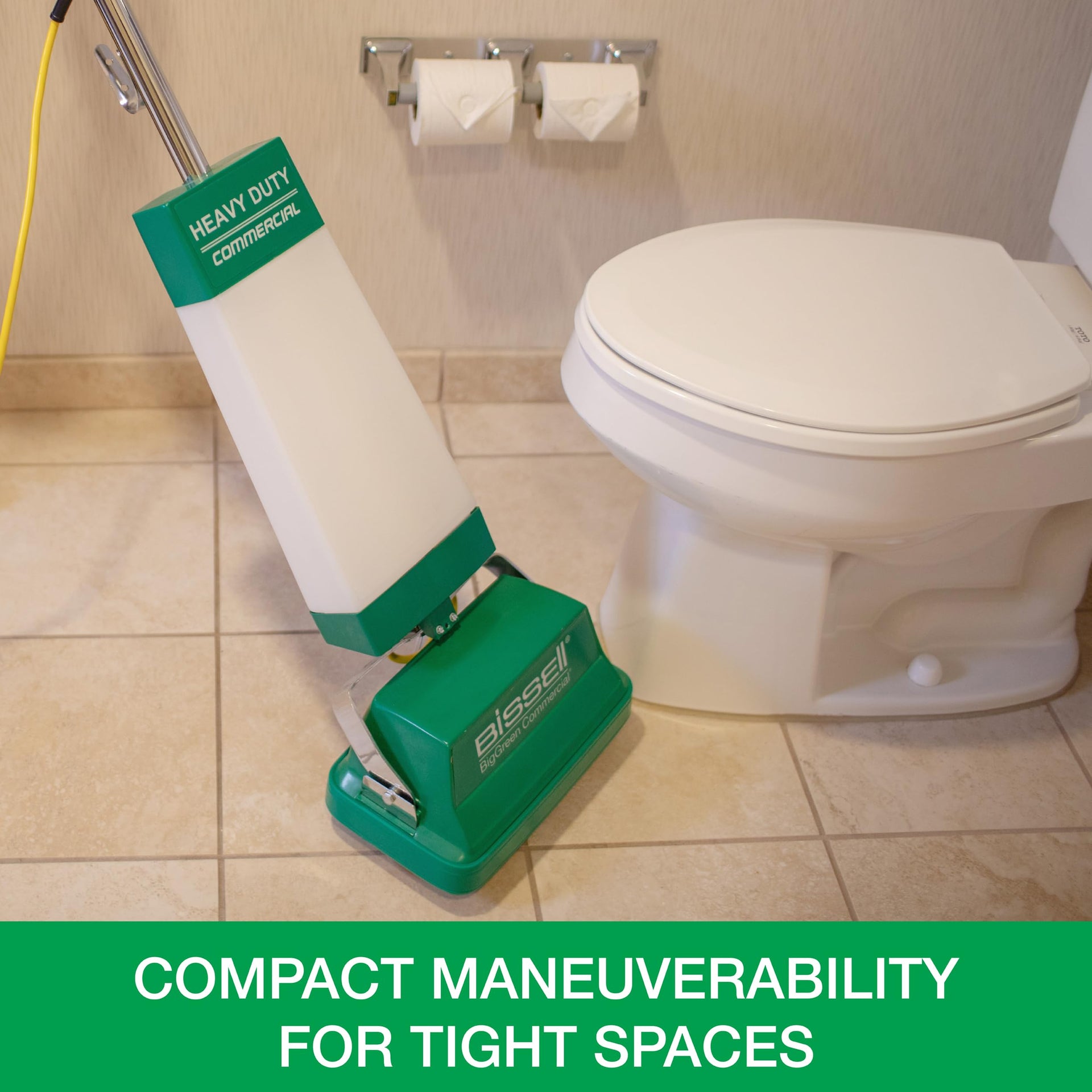 Bissell BigGreen BGFS5000 Portable Two Brush Floor Scrubber & Polisher