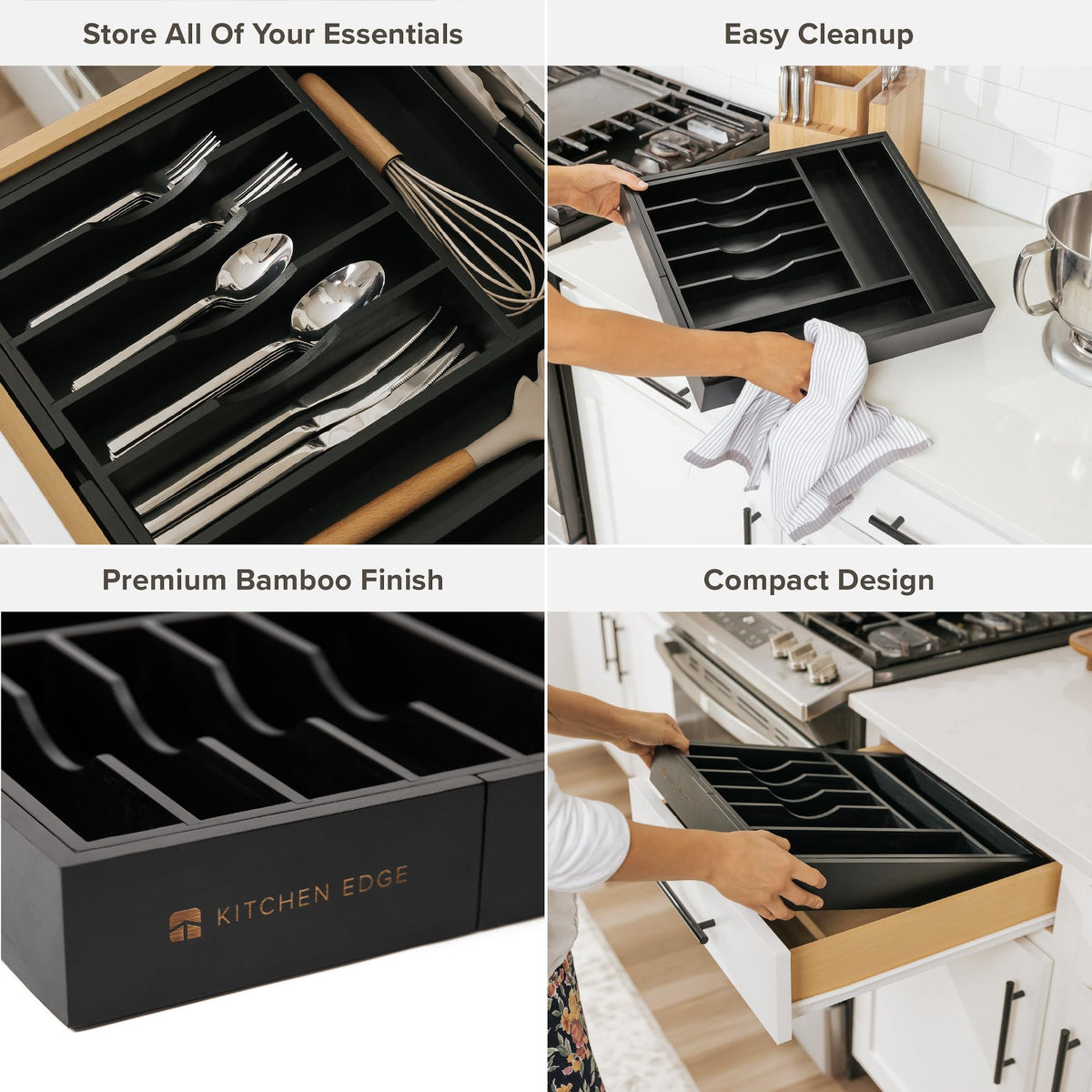 Silverware & Utensil Drawer Organizer