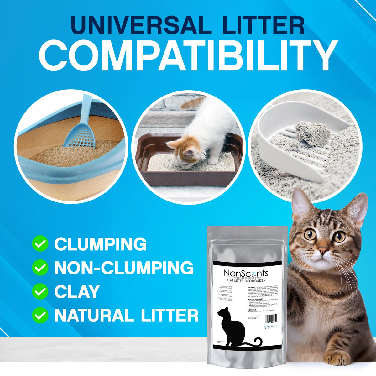 Cat litter Deodorizer (128 Ounce)