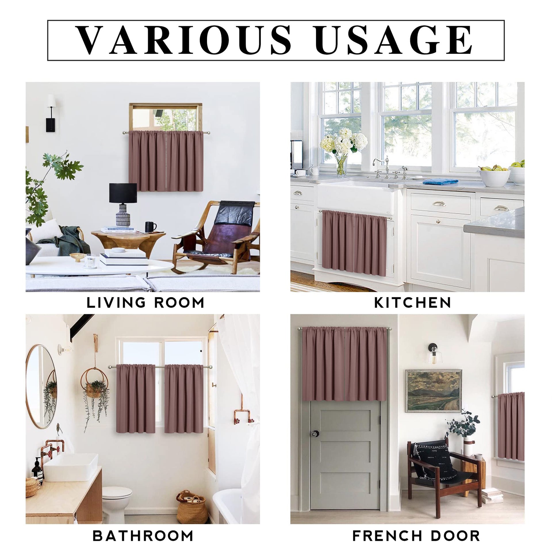 Small Curtains Blackout (2 Count)