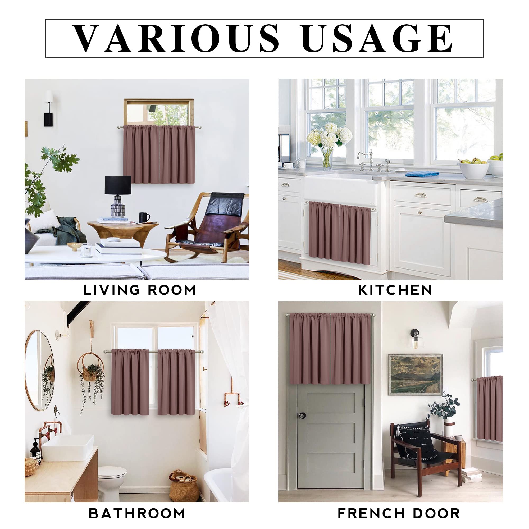Small Curtains Blackout (2 Count)