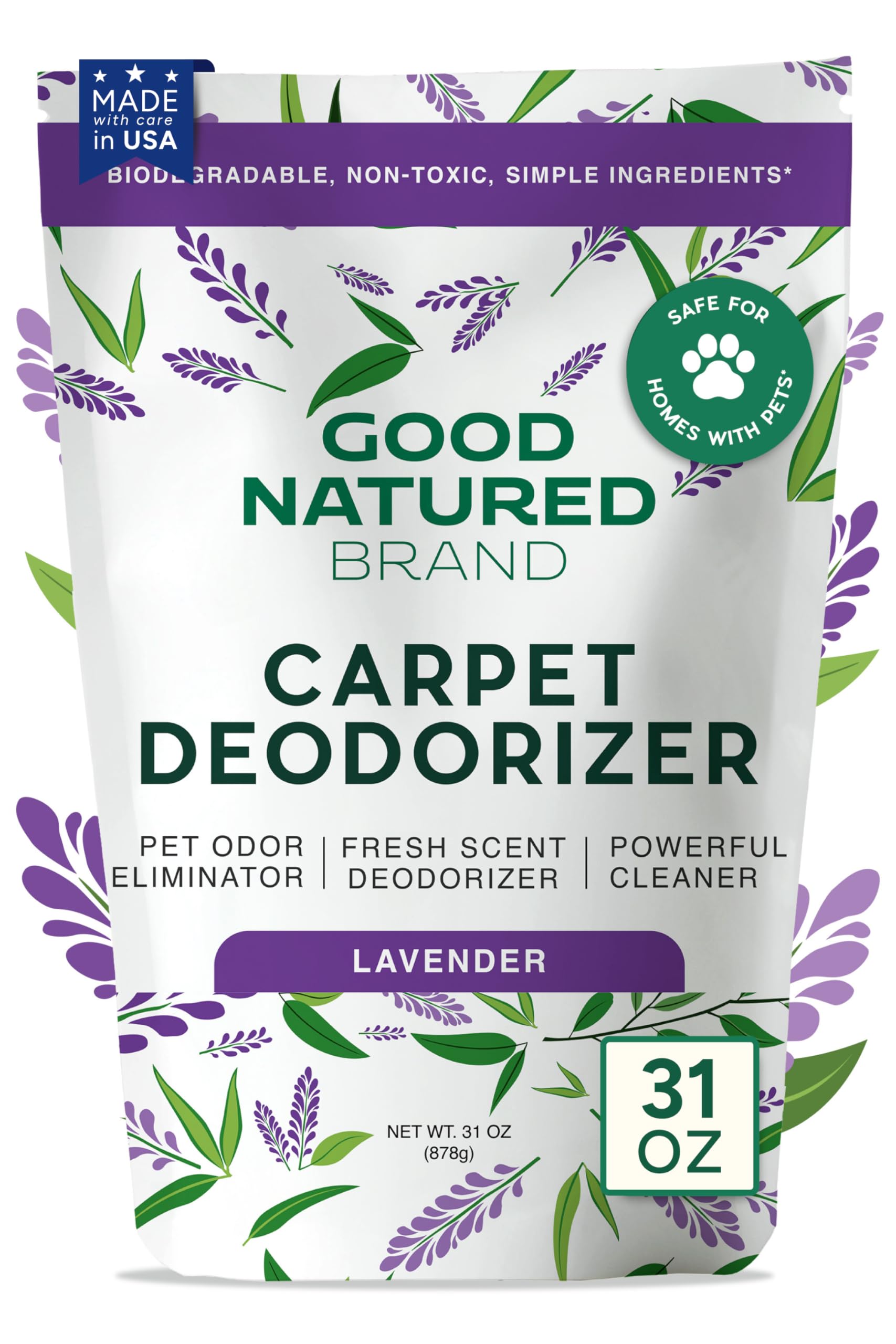 Carpet Deodorizer & Freshener Powder (31 Ounce)