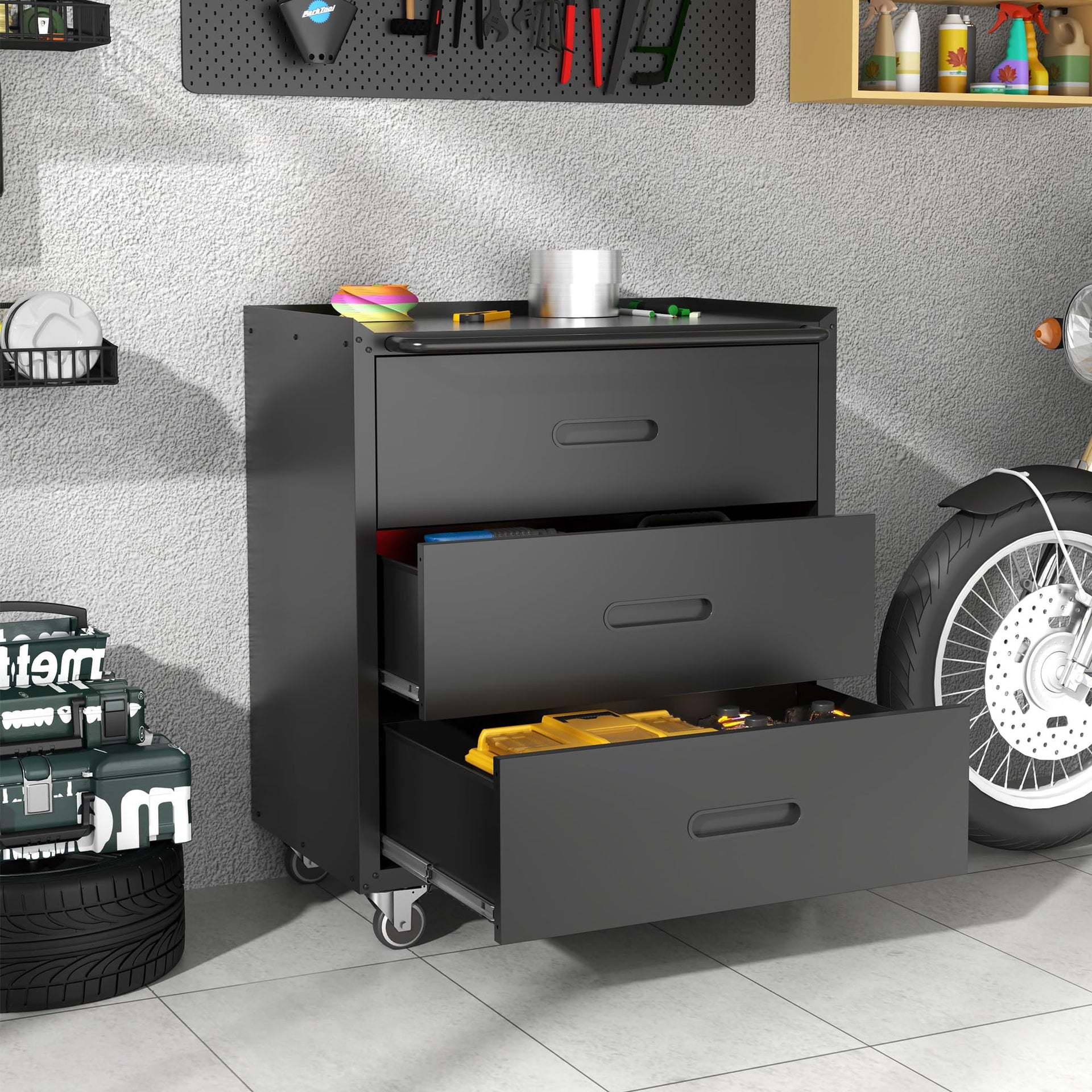 Metal Storage Cabinet for Garage