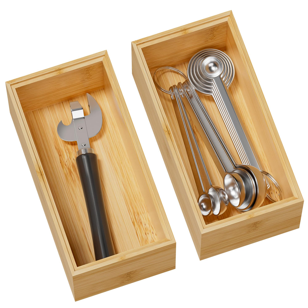 Kitchen Drawer Organizer Bins (2 Count)