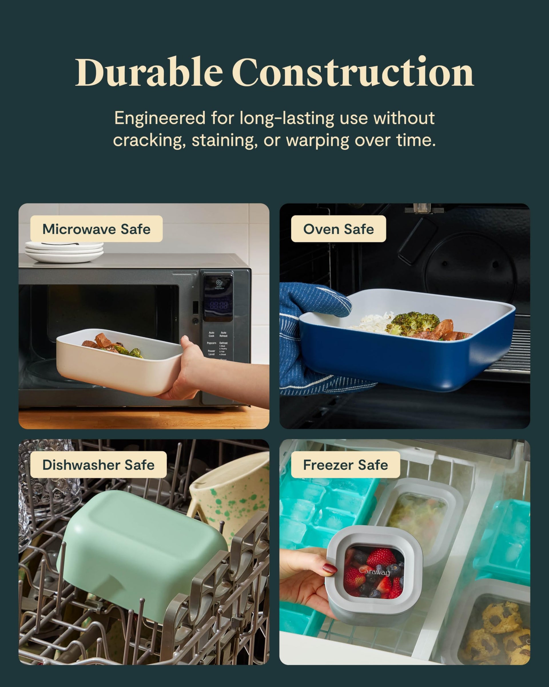 6 Piece Food Storage Container Set (6 Count)