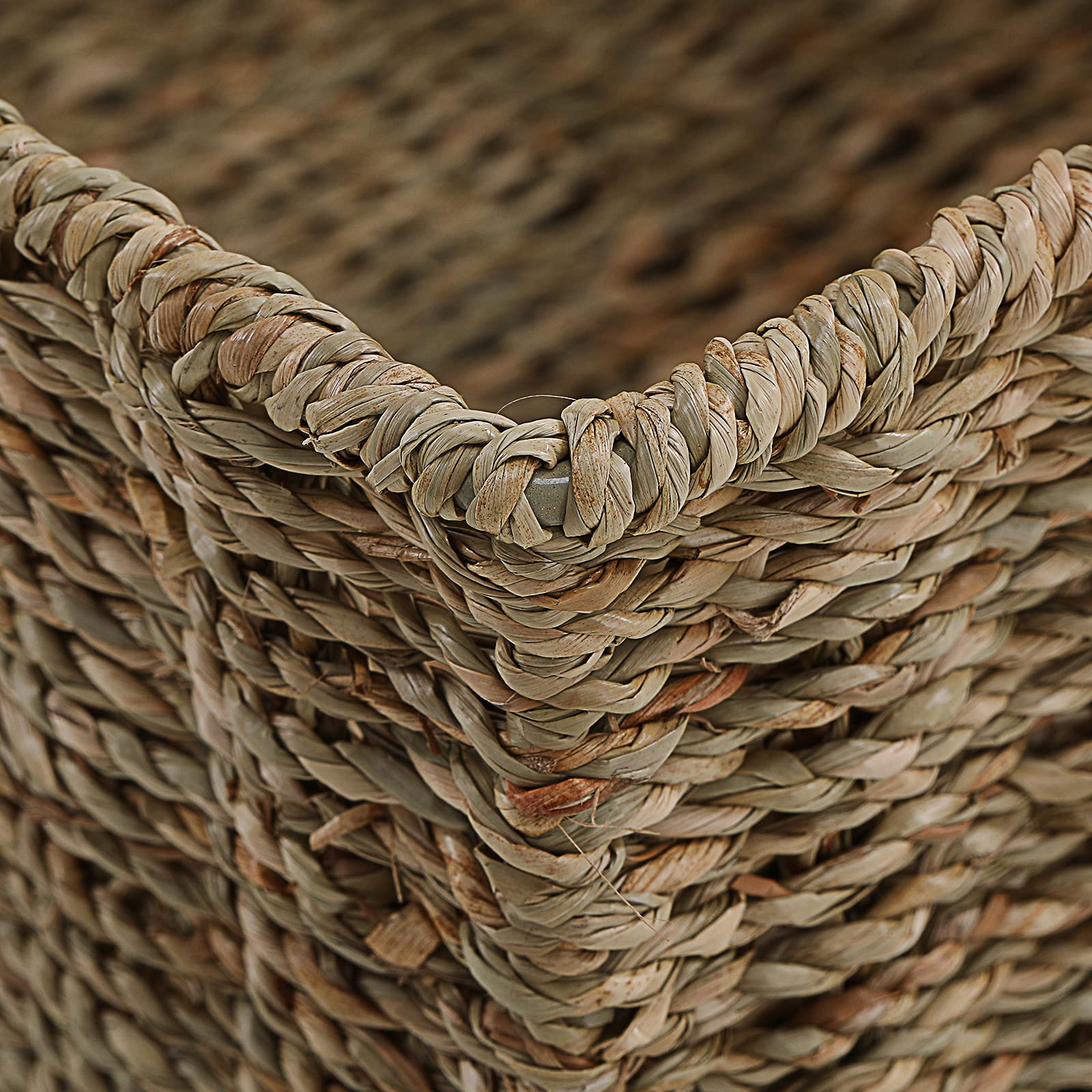 Wicker Storage Baskets for Organizing (2 Count)