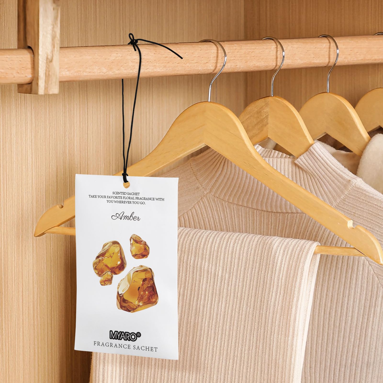 12 Pack Amber Scented Sachets