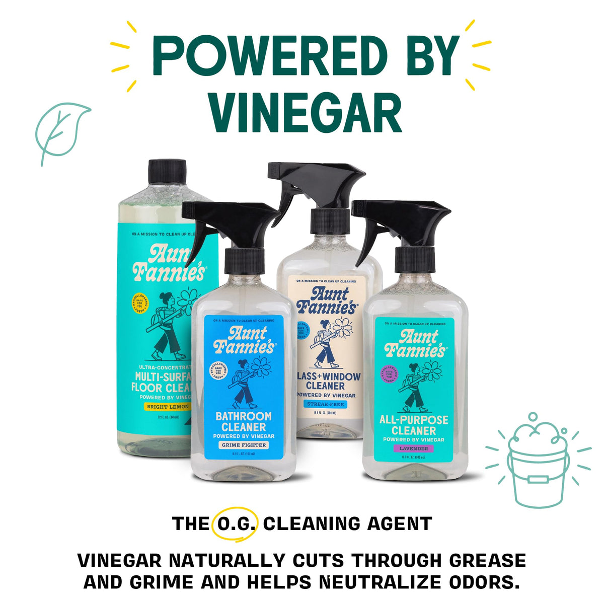 Ultra Concentrated Vinegar Floor Cleaner (64 Fl Oz)