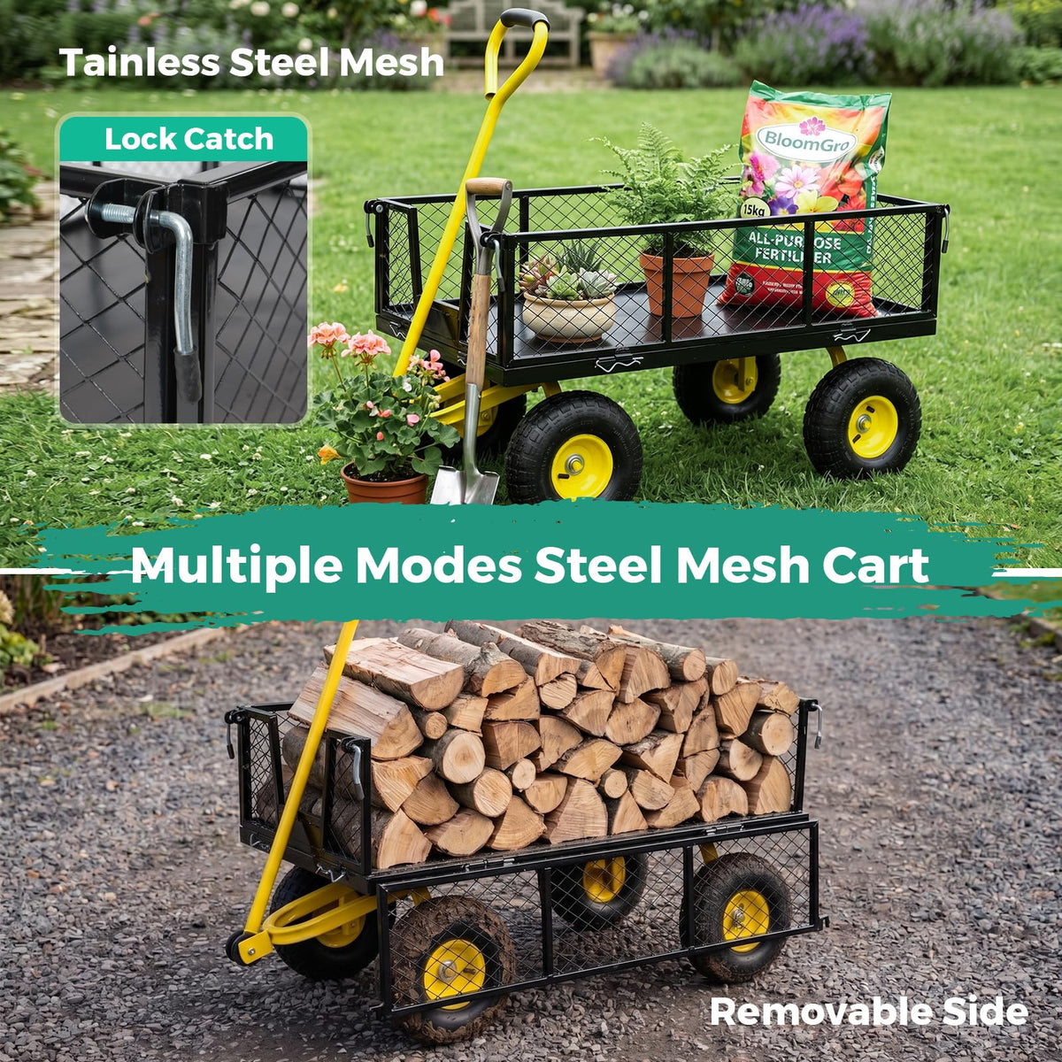 Heavy Duty Garden Cart