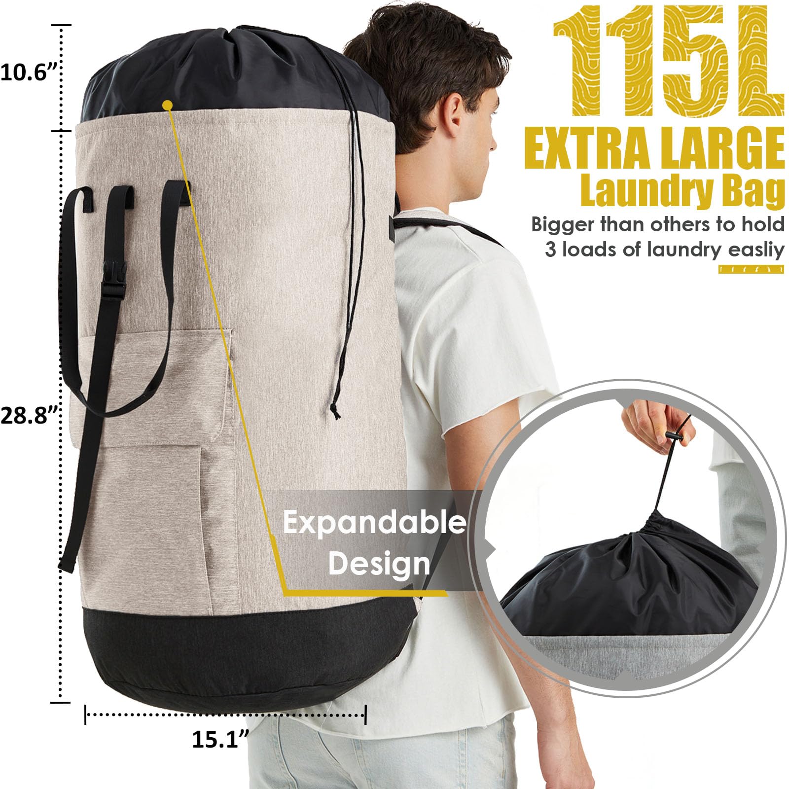 Laundry Bags Extra Large Heavy Duty