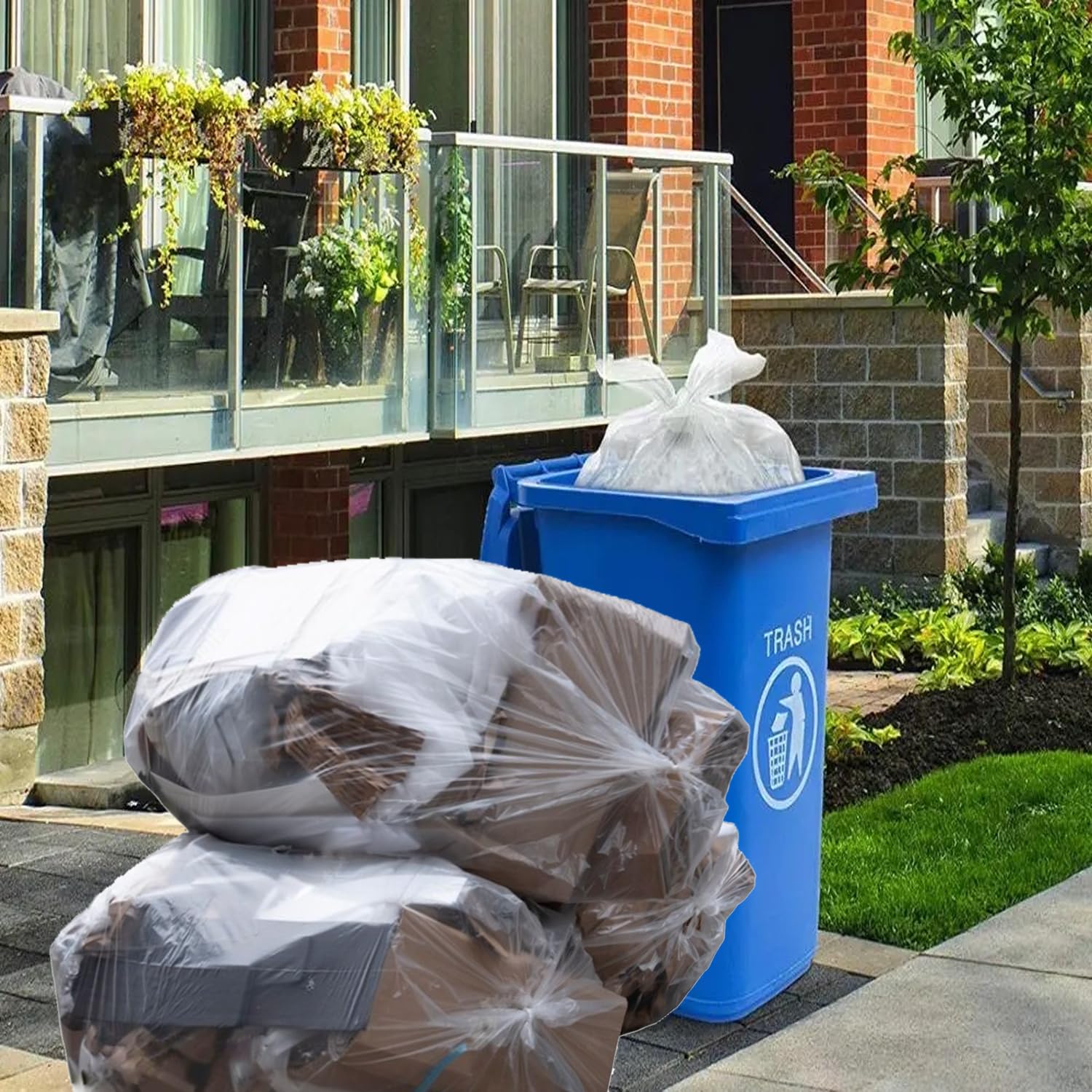 55 60 Gallon Trash Bags (50 Count)