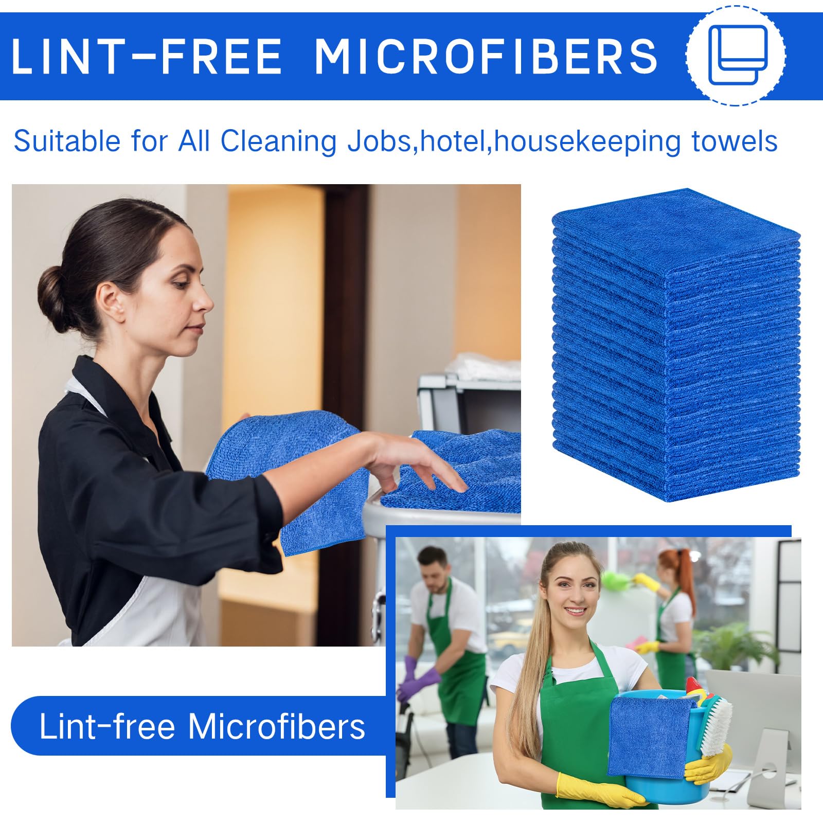 200 Microfiber Cleaning Cloths
