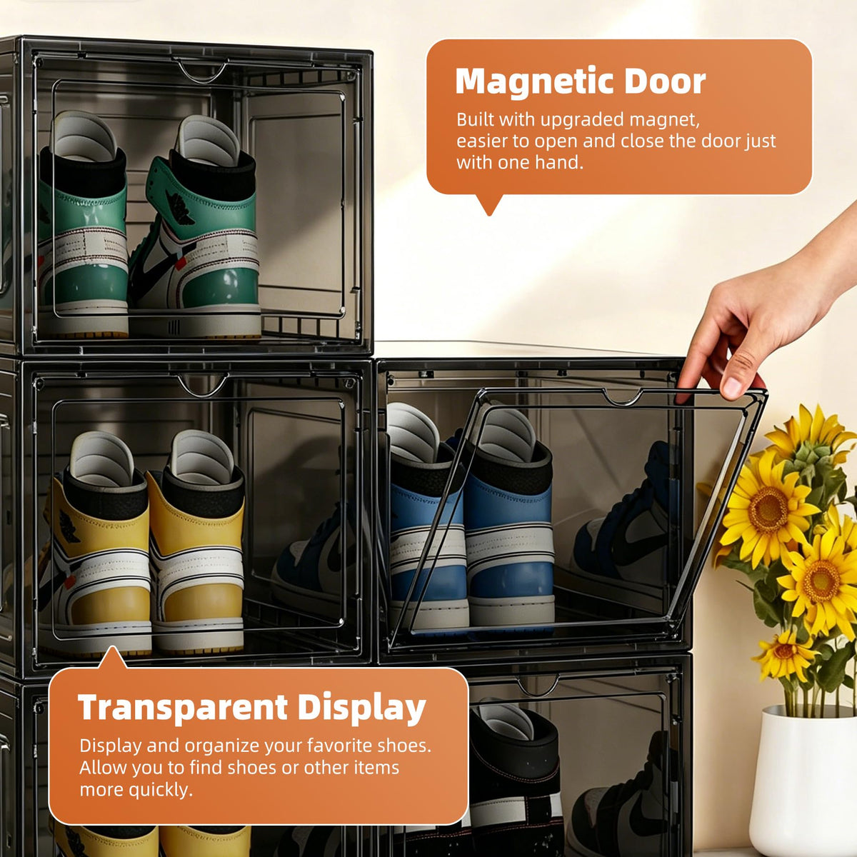 XL Shoe Storage Box (8 Count)