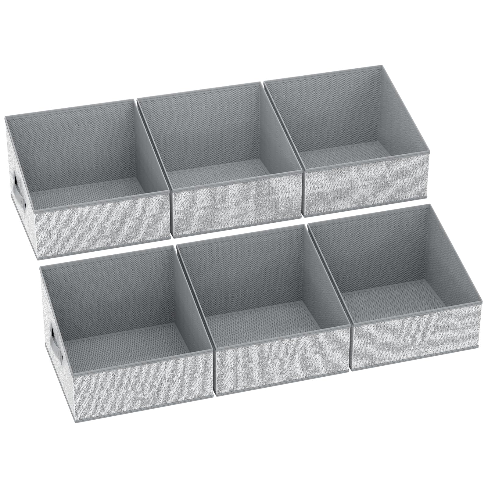Closet Storage Bins (6 Count)