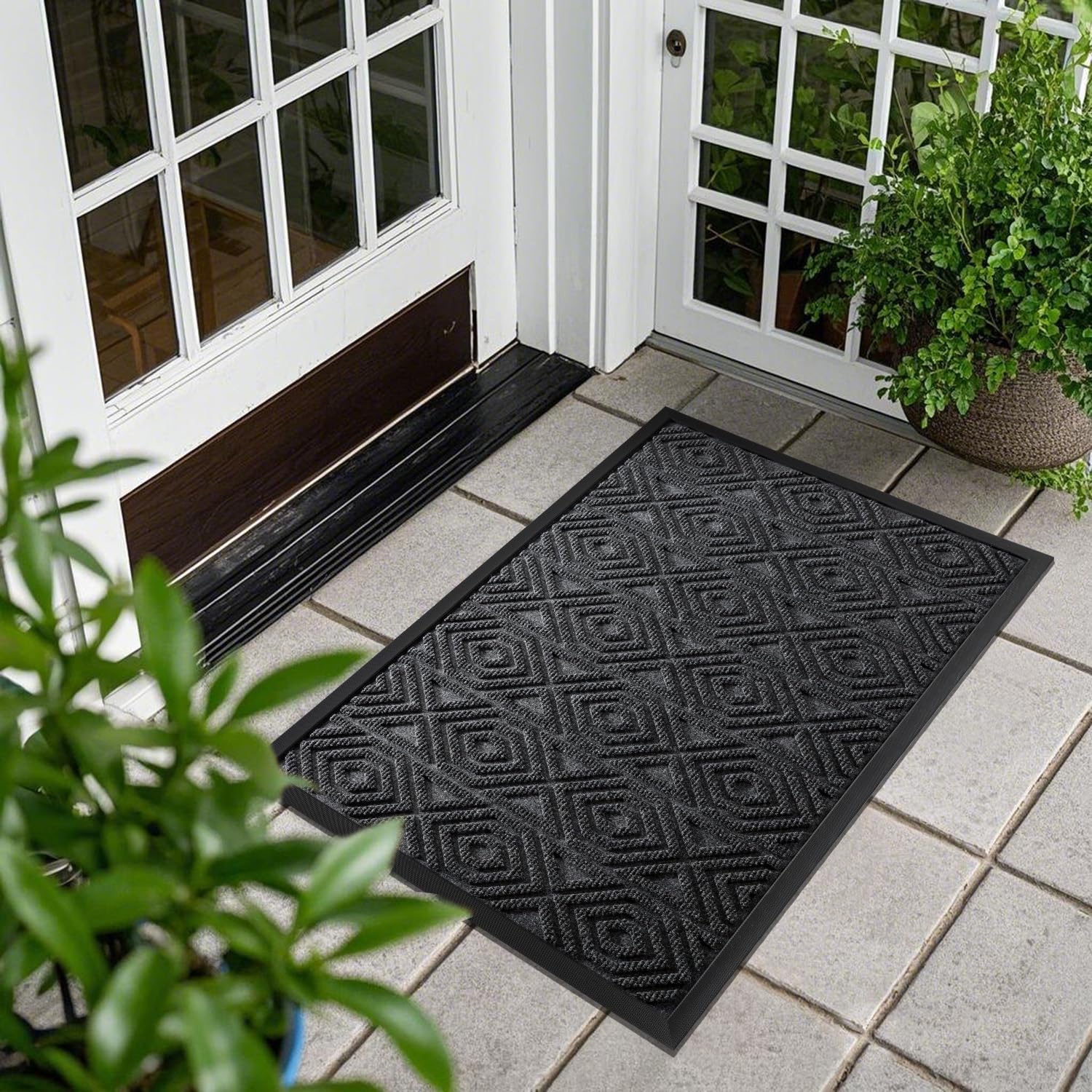 Door Mat Outdoor Indoor Entrance Welcome Mat