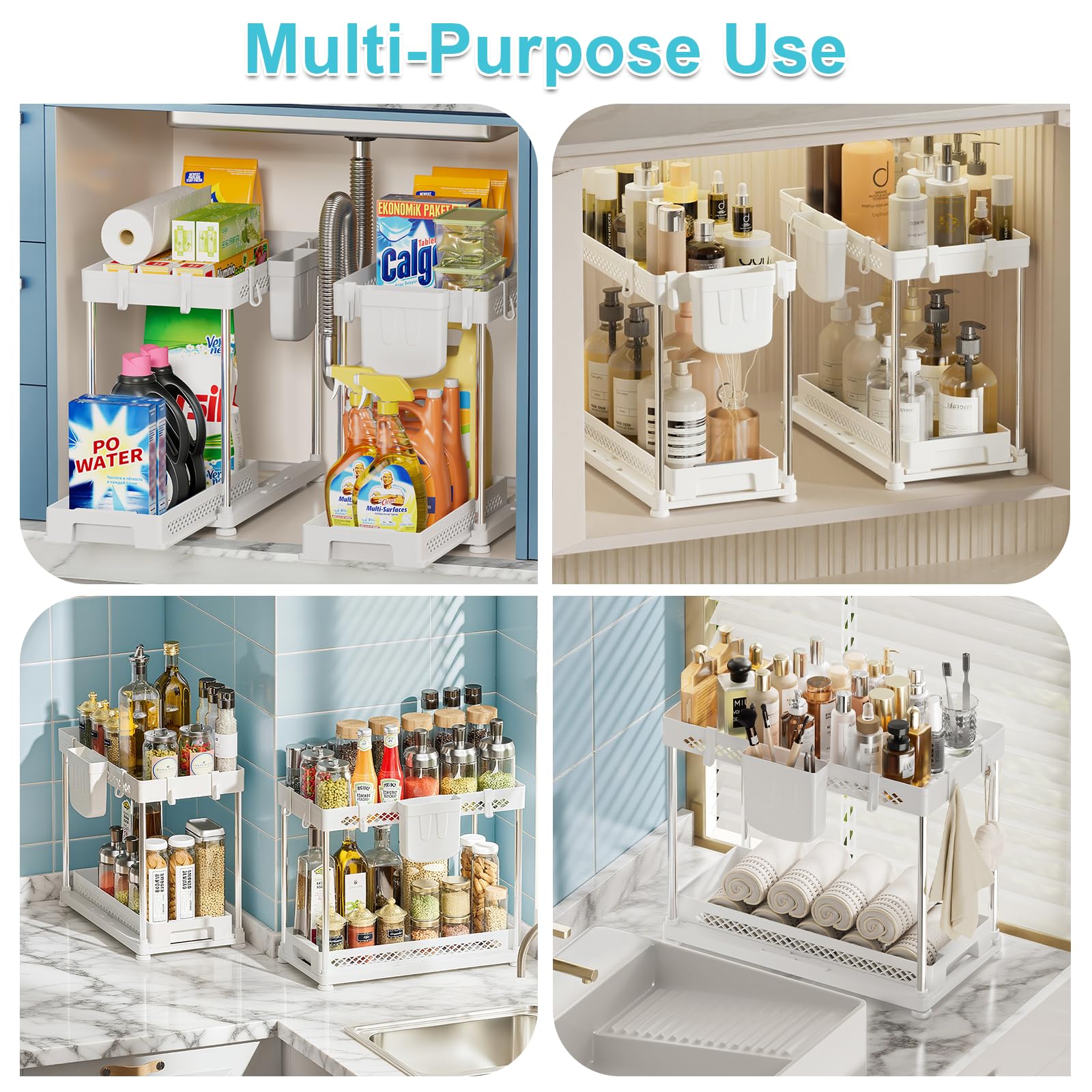 Under Kitchen Sink Organizer (2 Count)