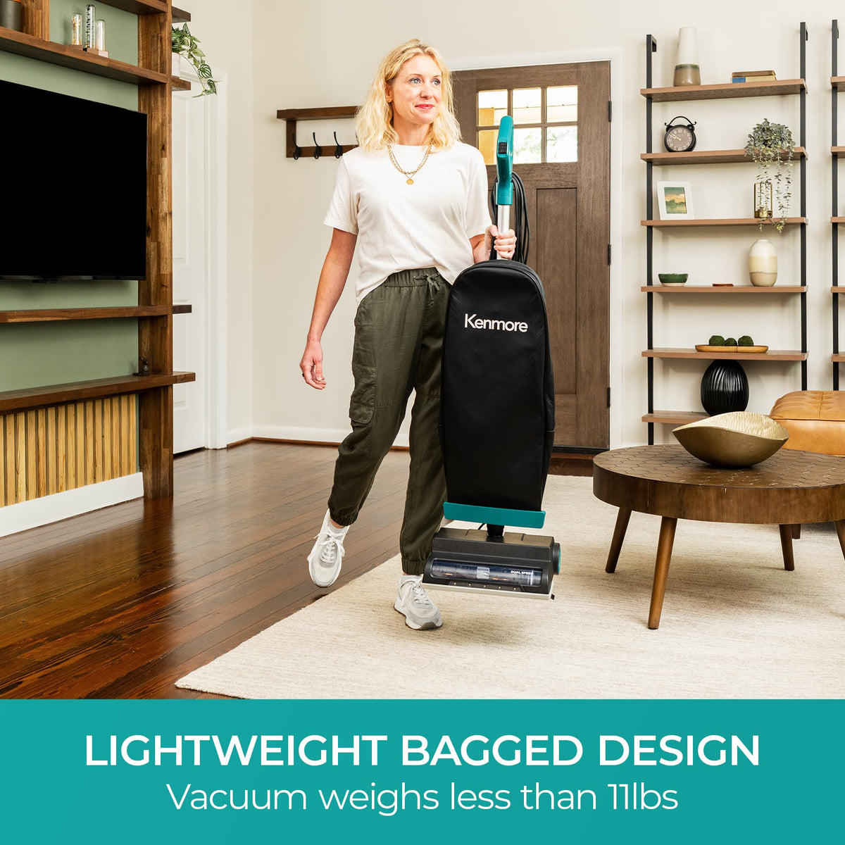 Commercial Grade Vacuum Cleaner 14L Capacity Bagged Upright Vac