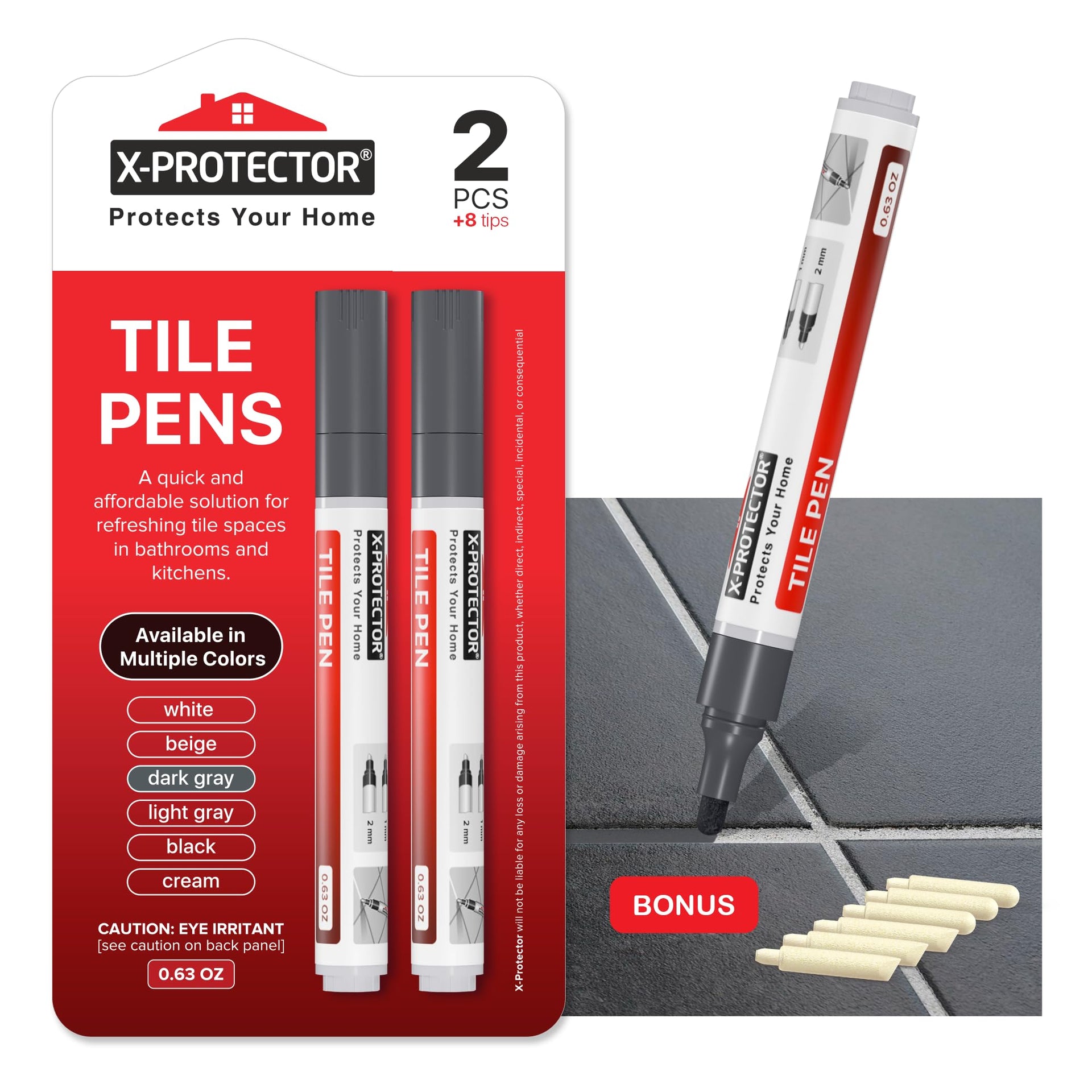 Water Based Grout Marker (2 Count)