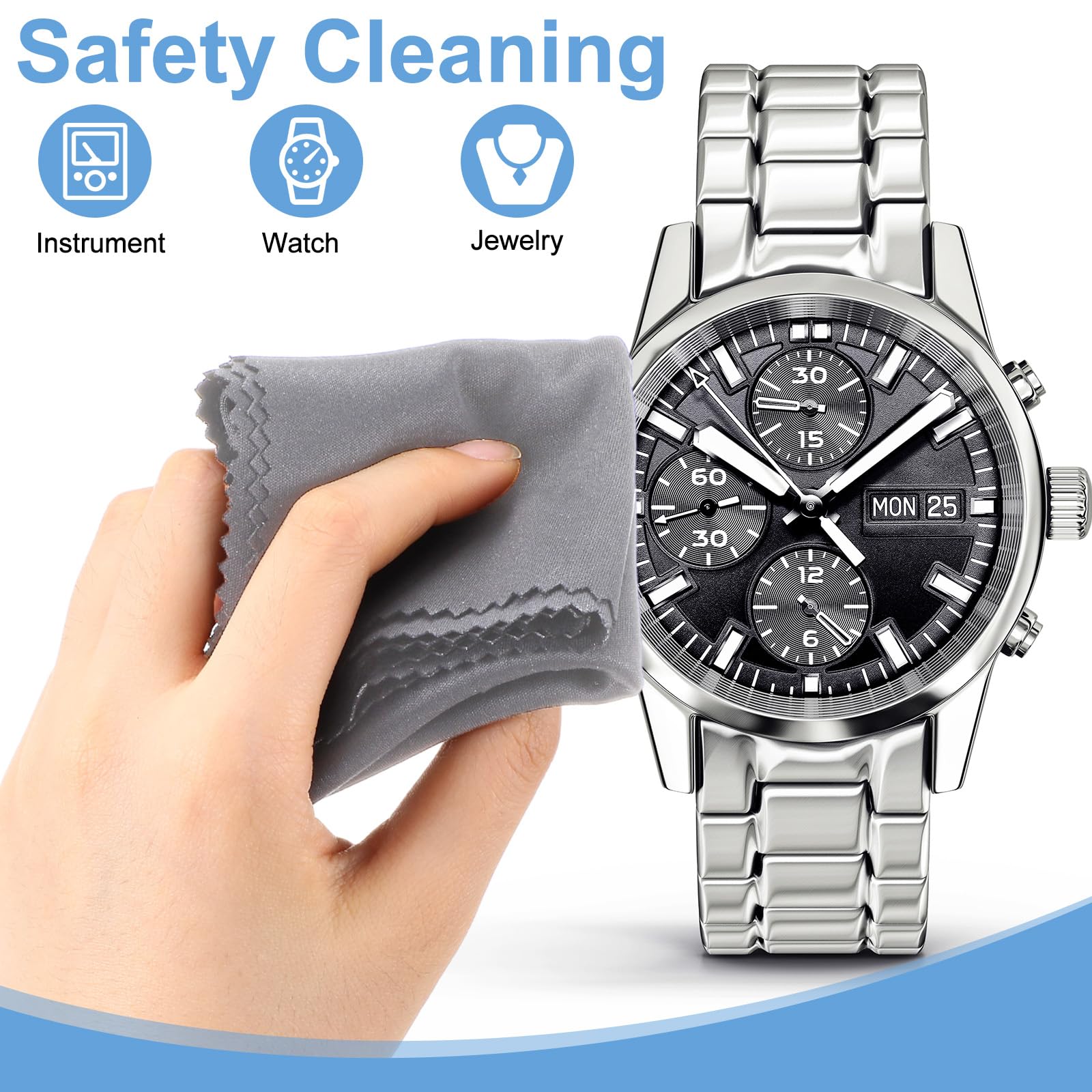 12 Pack Microfiber Cleaning Cloth (12 Count)