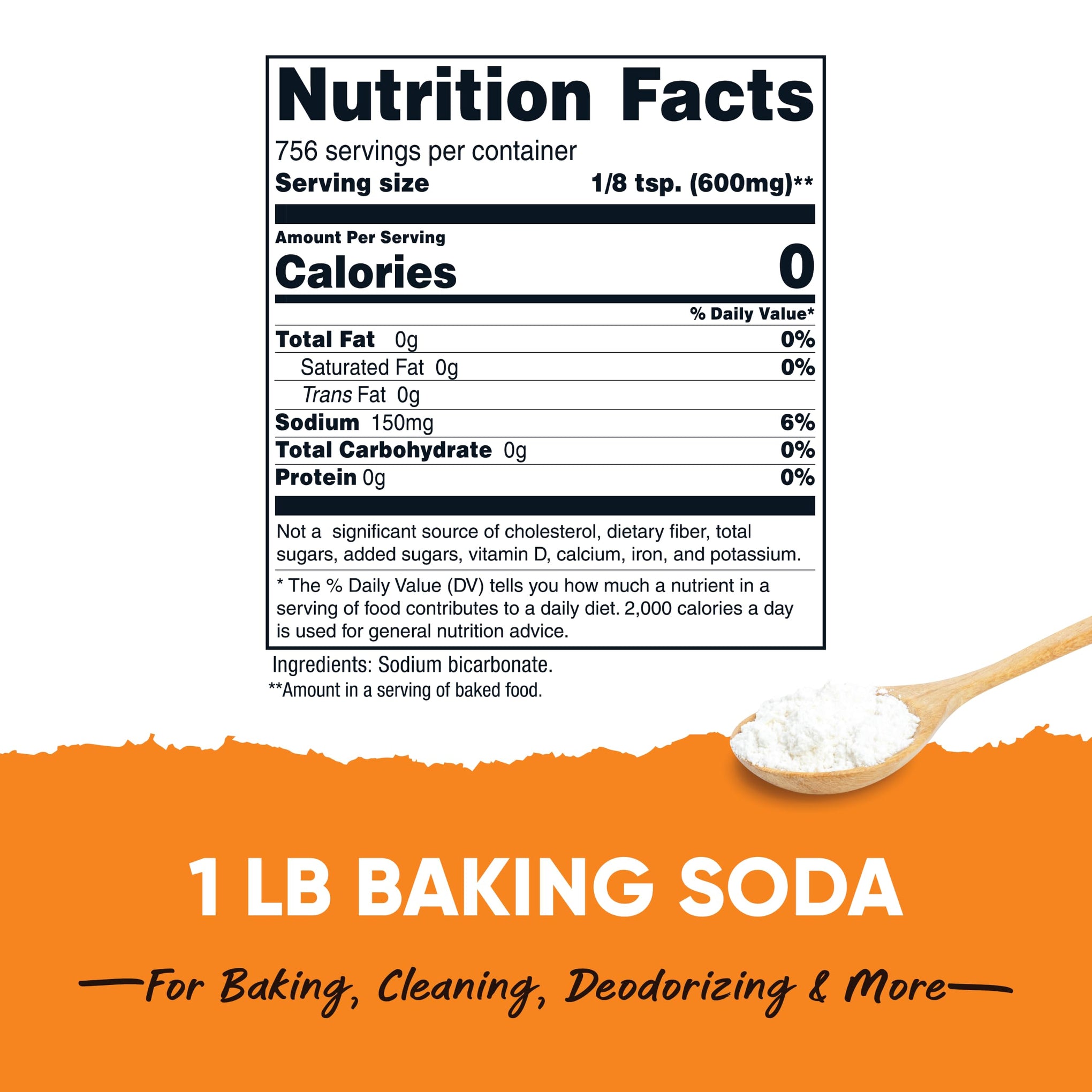 Pantry Baking Soda (16.0144 Ounce)