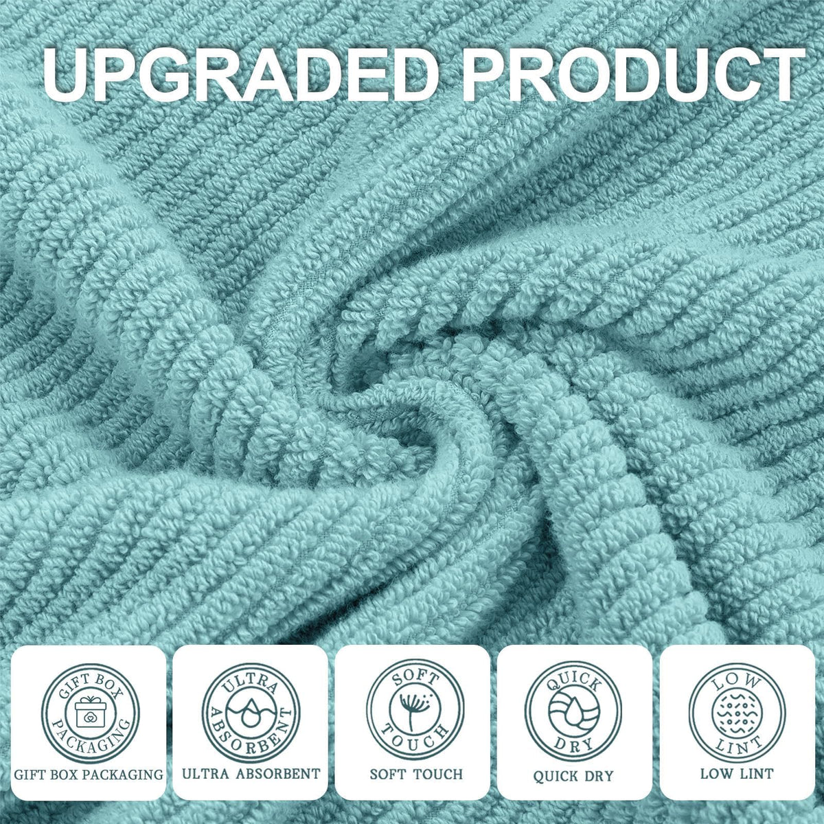 Bath Towels 4PC (4 Count)