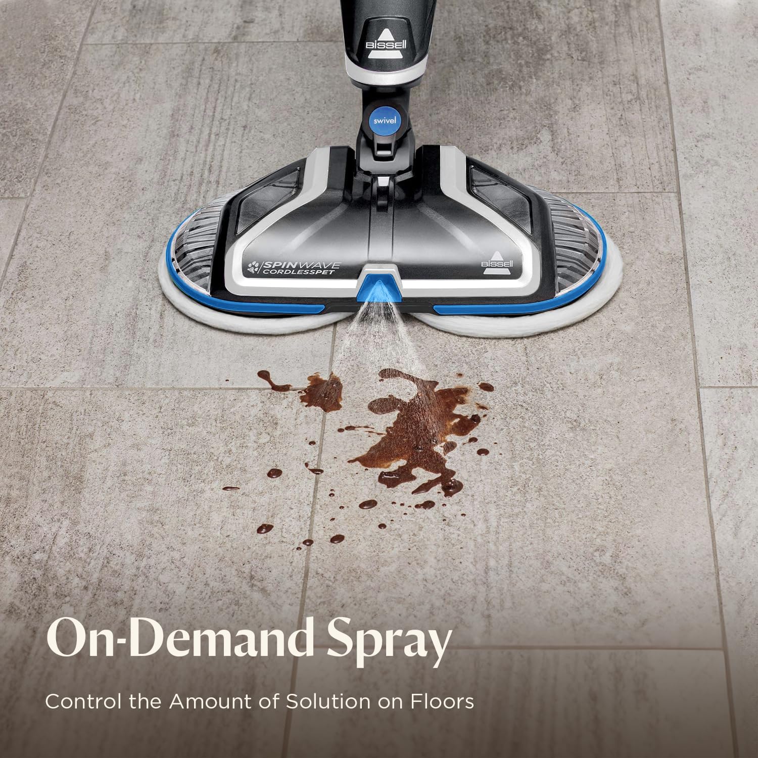 Spinwave Cordless Hard Floor Expert Spin Mop Cleaner
