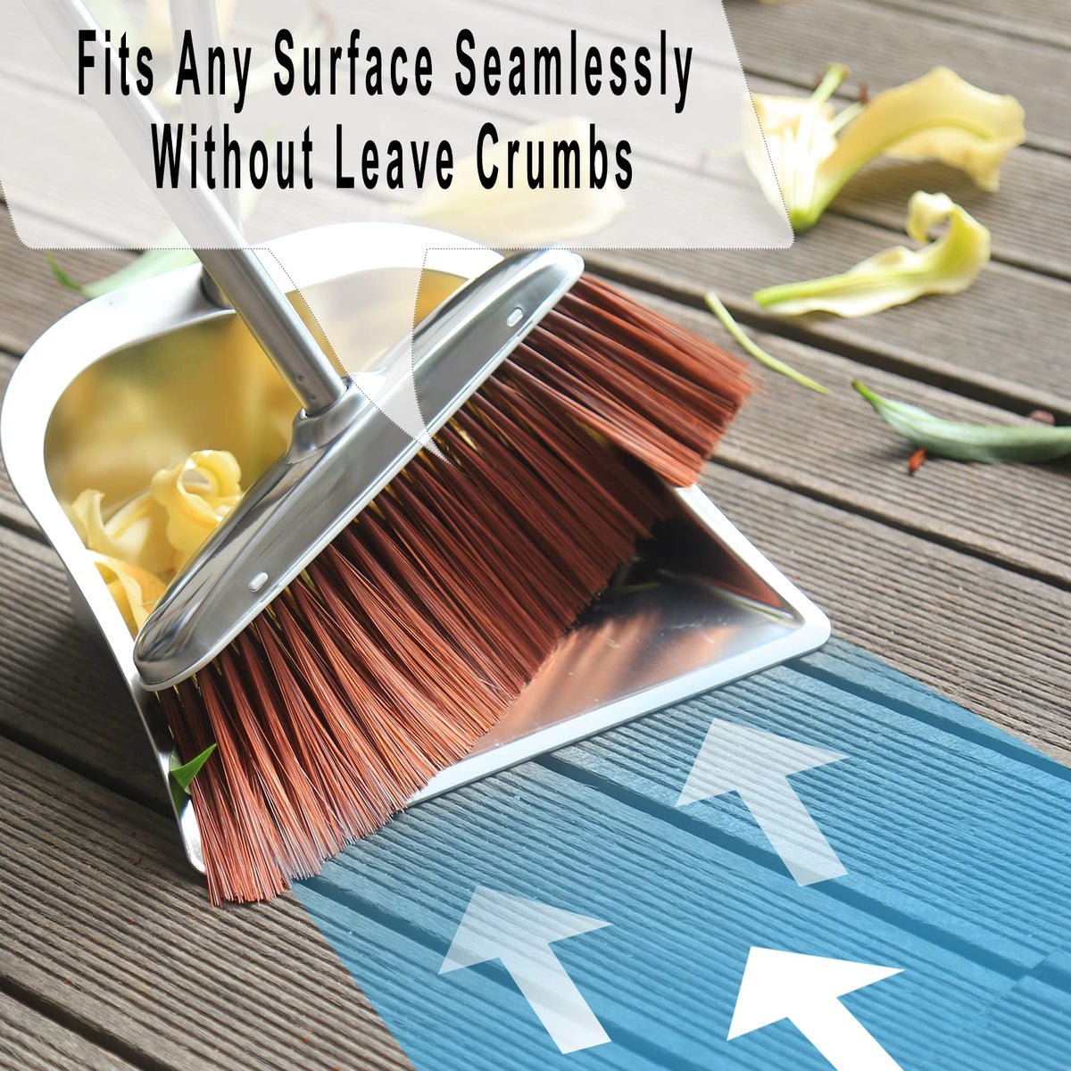 Broom and Dustpan Set for Home