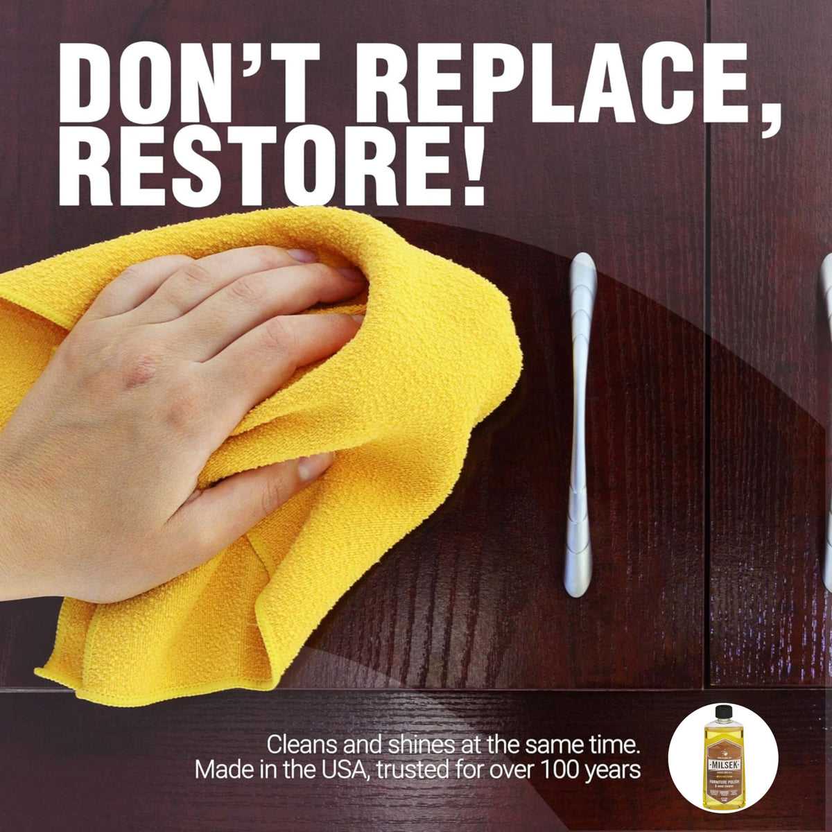 Furniture Polish and Wood Cleaner with Lemon Oil (72 Fl Oz)