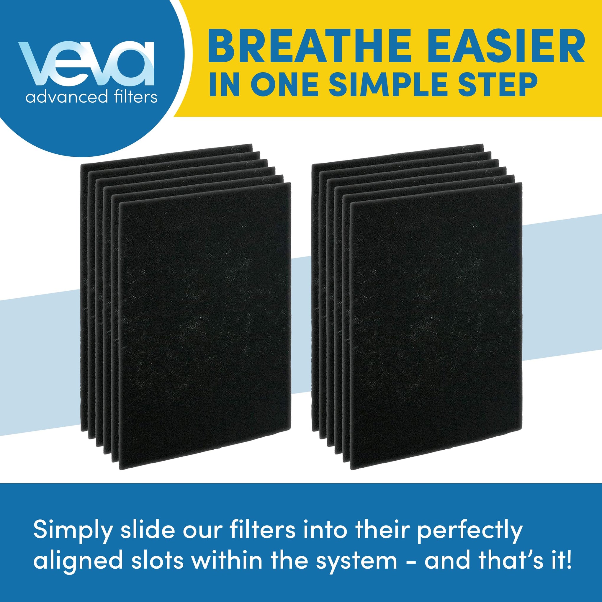 HPA200 Pre Filters Replacement for Honeywell Air Purifier (12 Count)