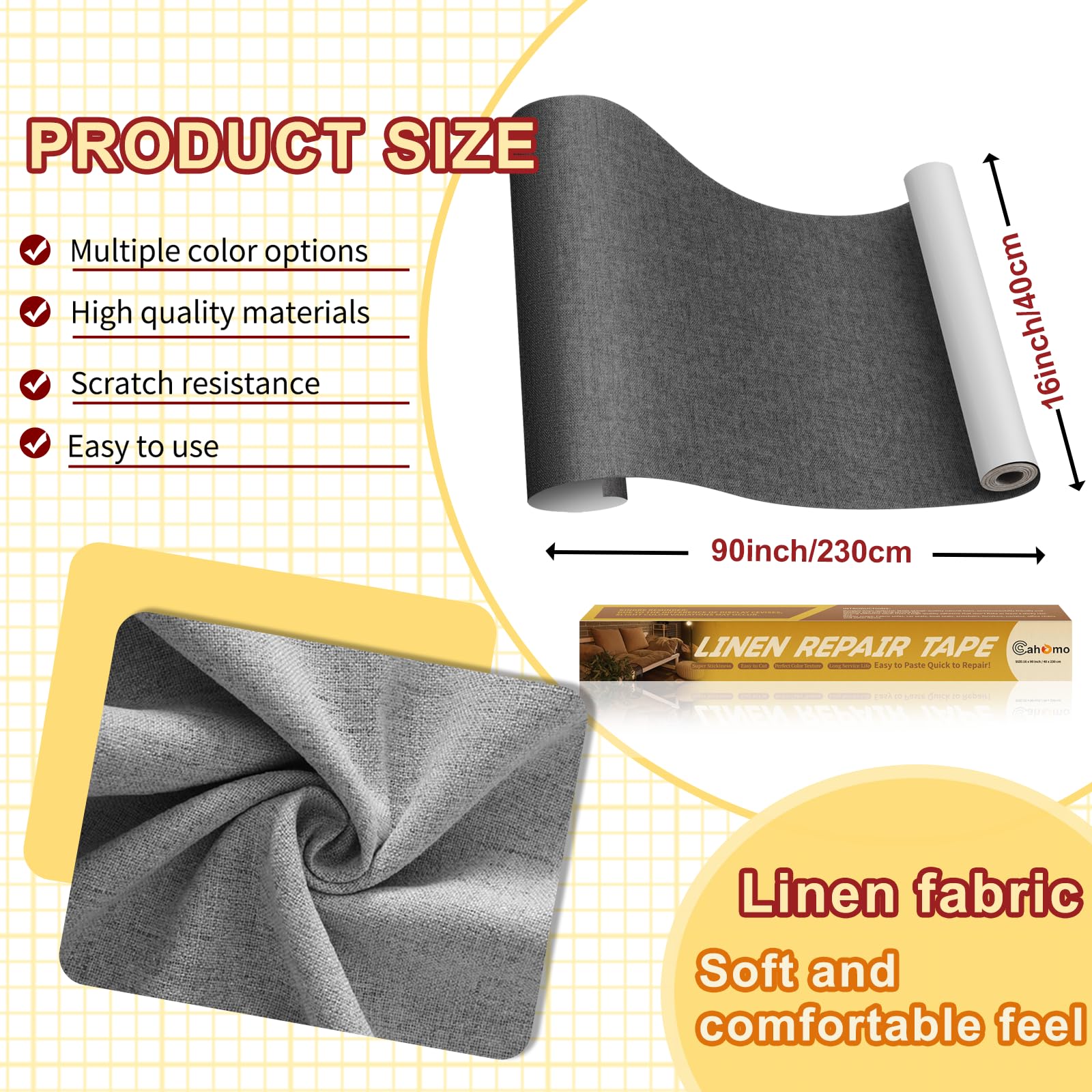 Linen Repair Tape 16x90 inch