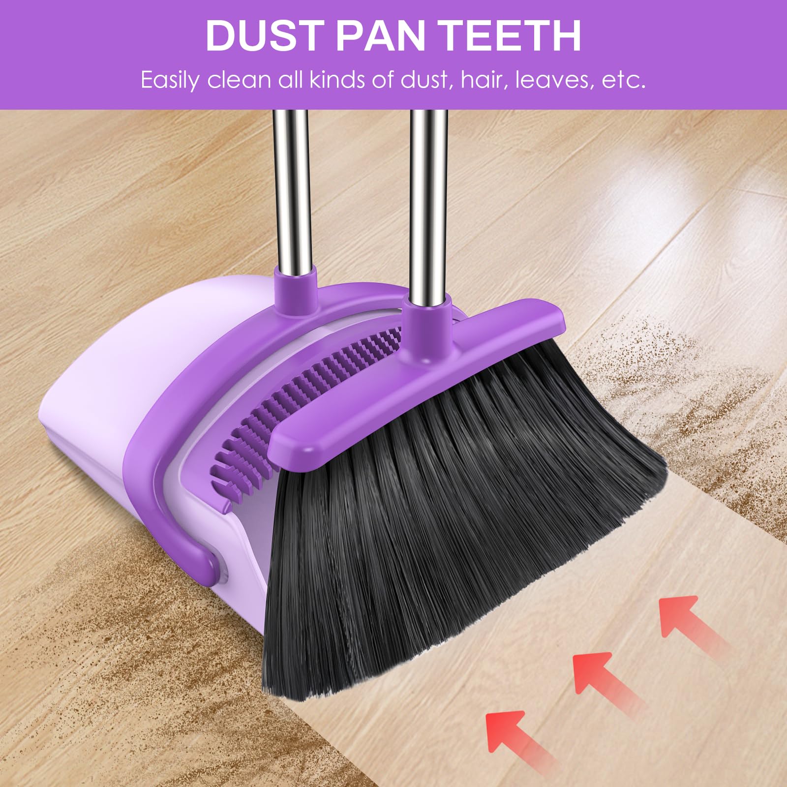 Broom and Dustpan Set for Home