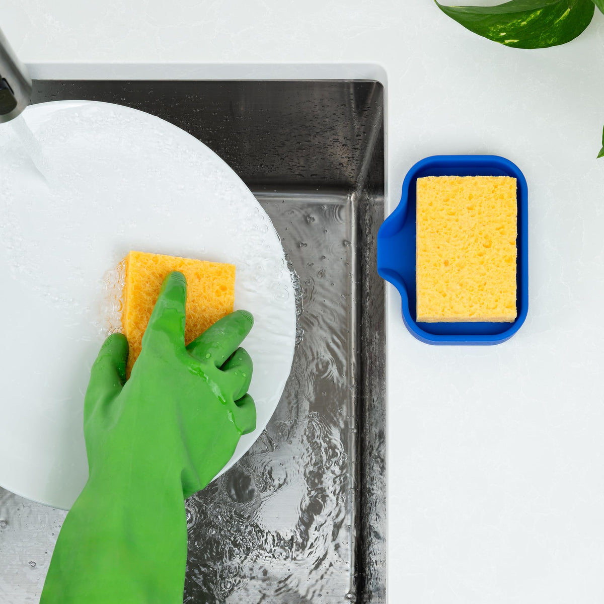 Small Silicone Sponge Holder