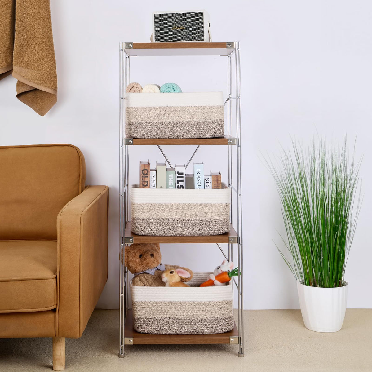 Large Storage Baskets for Organizing (3 Count)