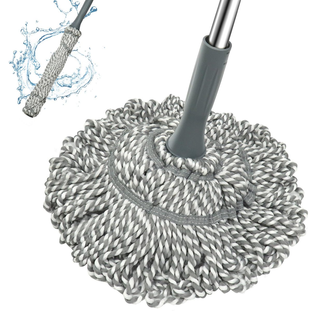 Self Wringing Mop Easy Squeeze Twist Mop