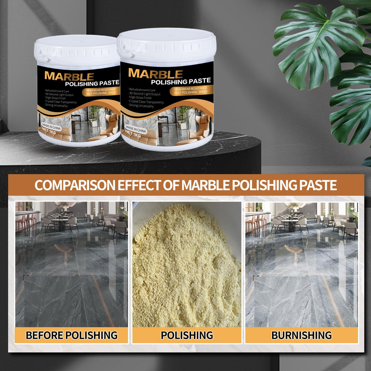 Marble Polishing Paste (35.2 Ounce)